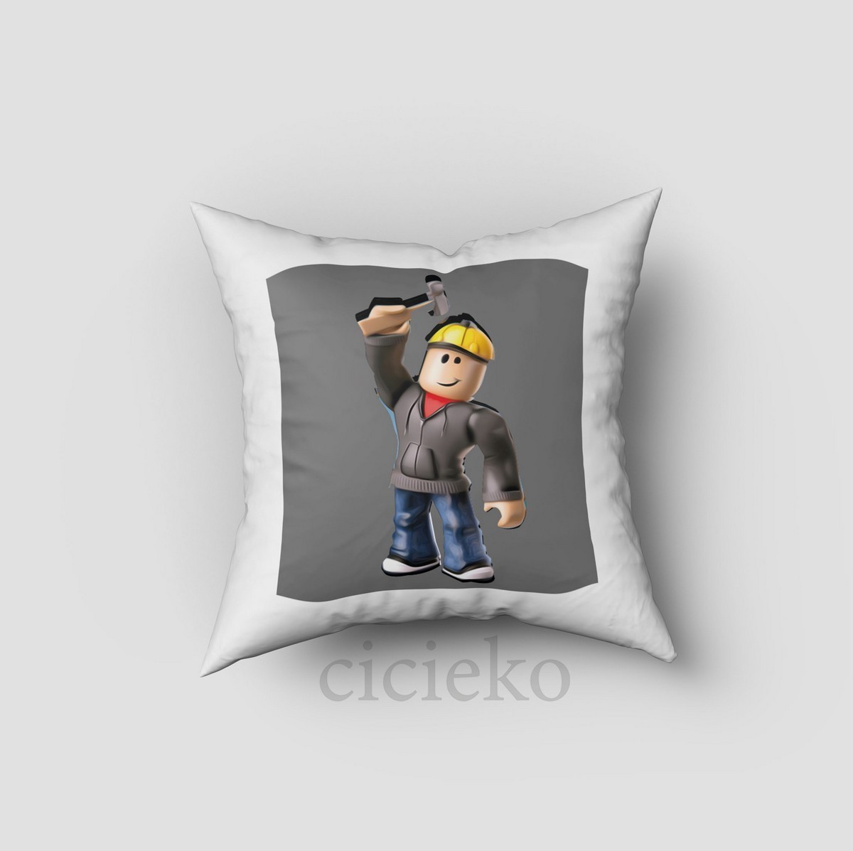 Roblox 5'li Set Halı, Perde, Yatak Örtüsü, Avize, Kırlent Kılıfı