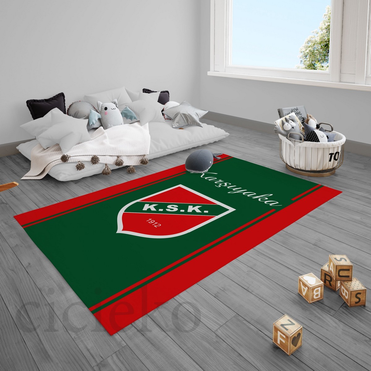 KarşıyakaSpor Çocuk Odası Halısı