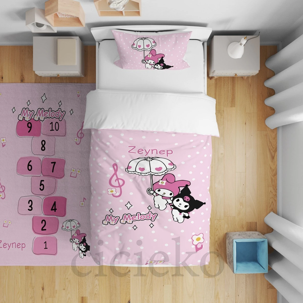 My Melody Kuromi Nevresim Takımı