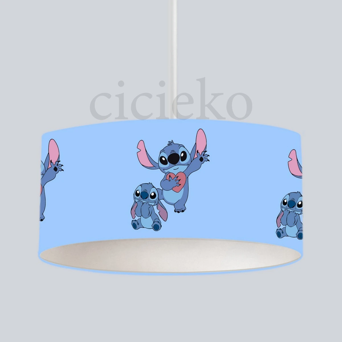 Mavi Stitch Çocuk Odası Avize