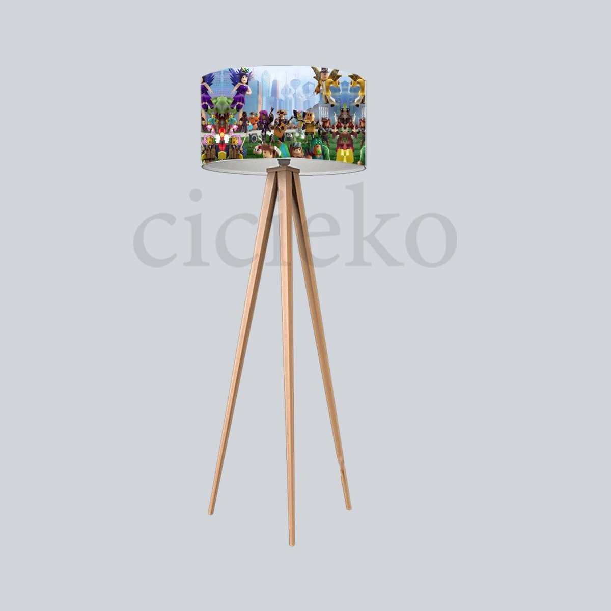 Roblox Karakterleri Şehir Temalı Lambader