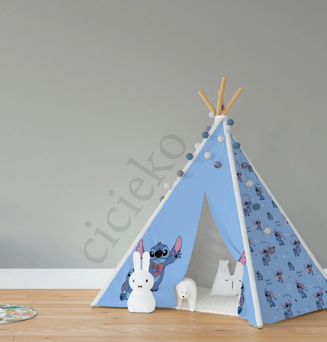 Mavi Stitch Oyun Çadırı