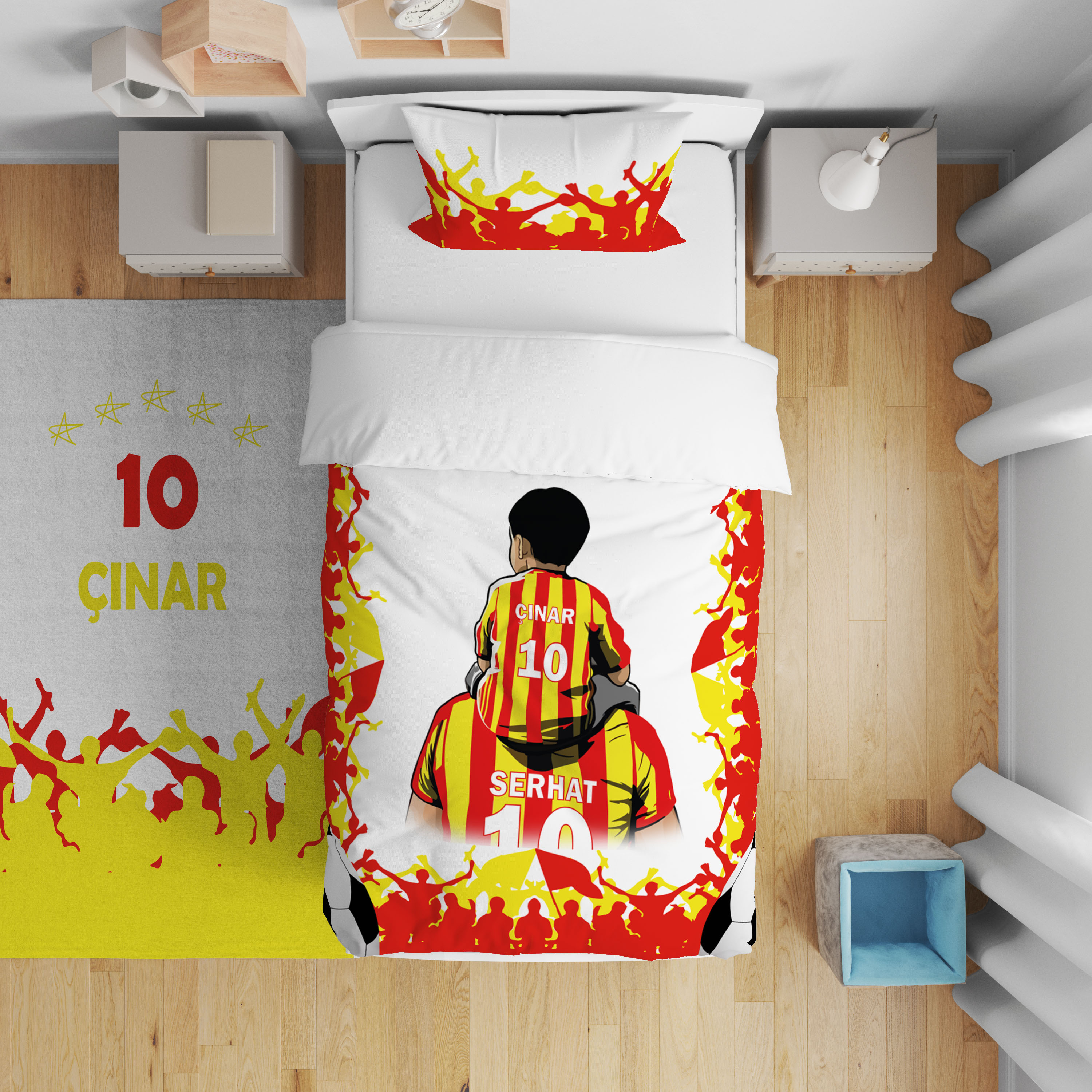 Göztepe Baba Oğul Taraftar Nevresim Takımı