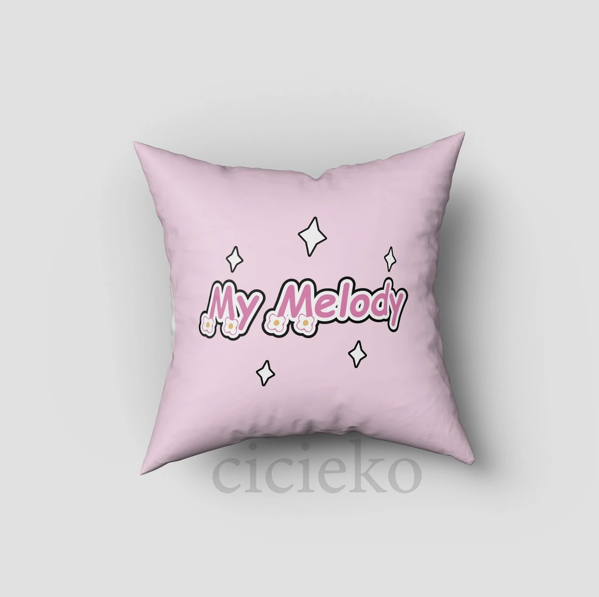 My Melody Kuromi Kırlent Kılıfı