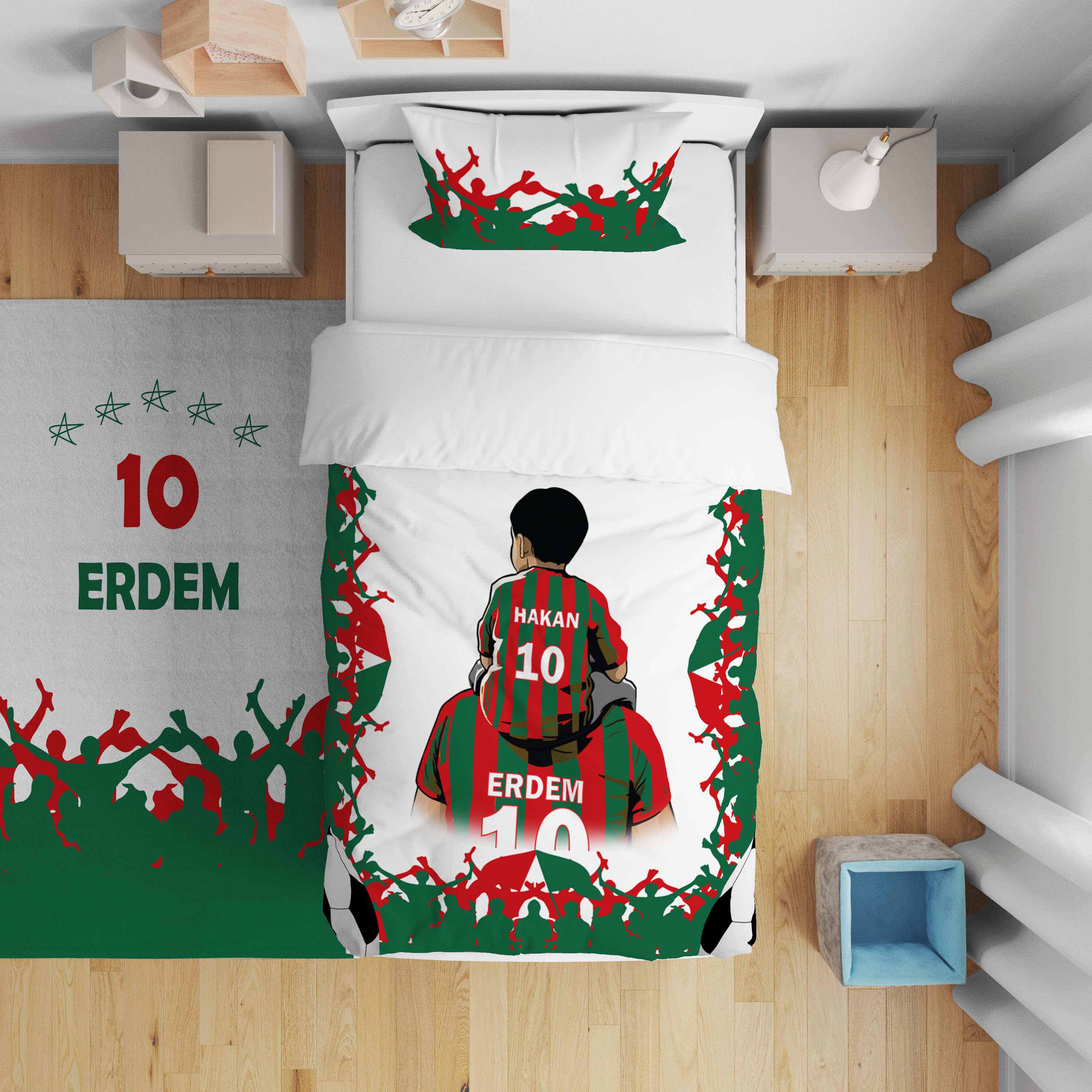 Karşıyaka Baba Oğul Taraftar Nevresim Takımı