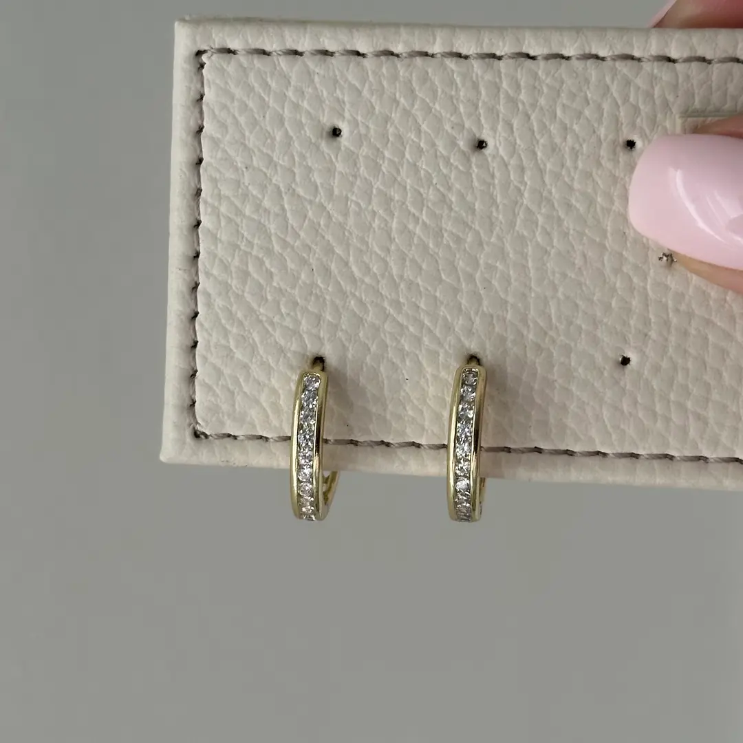Vip Seri 14k Gold Sky Küpe