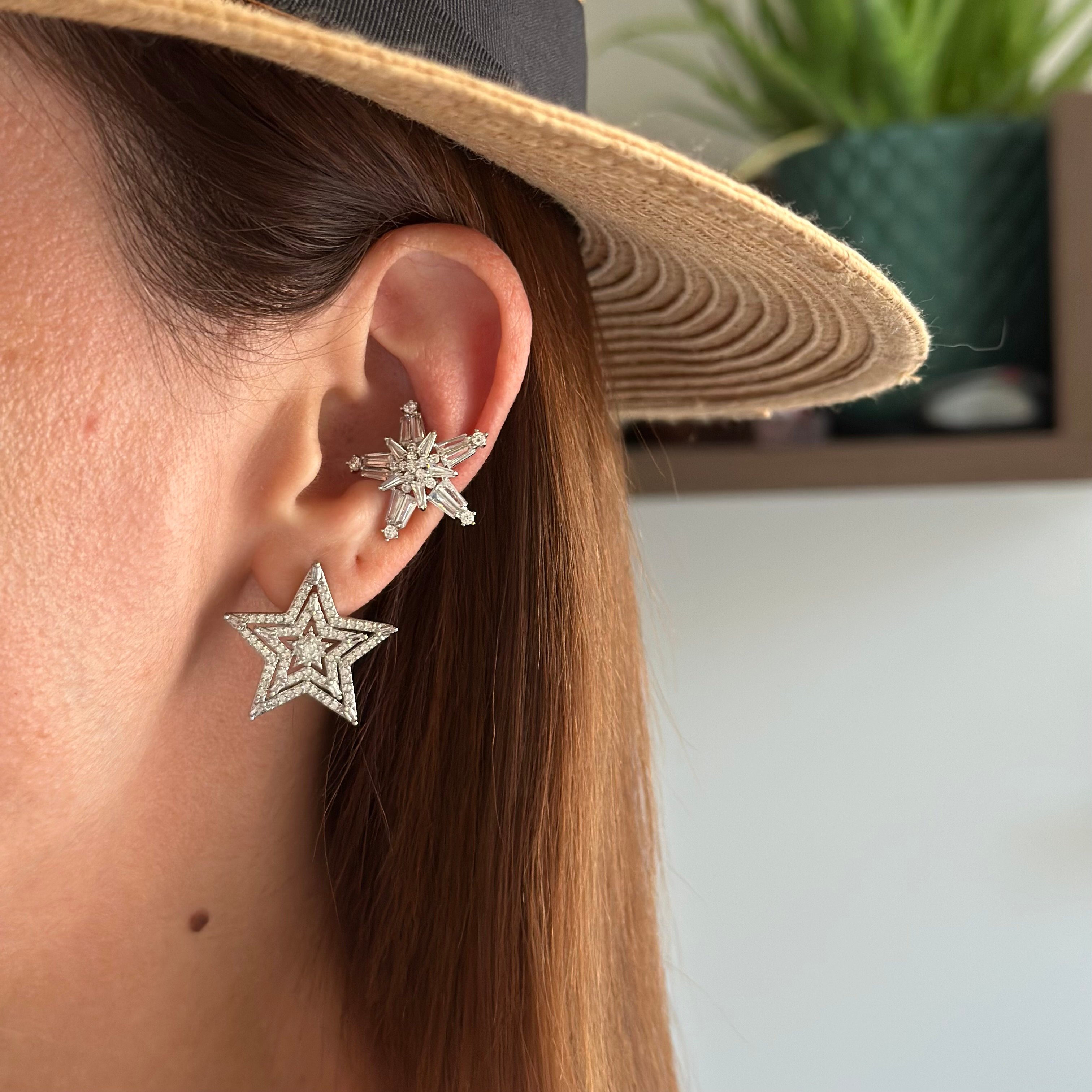 Özel Seri Yıldız Earcuff
