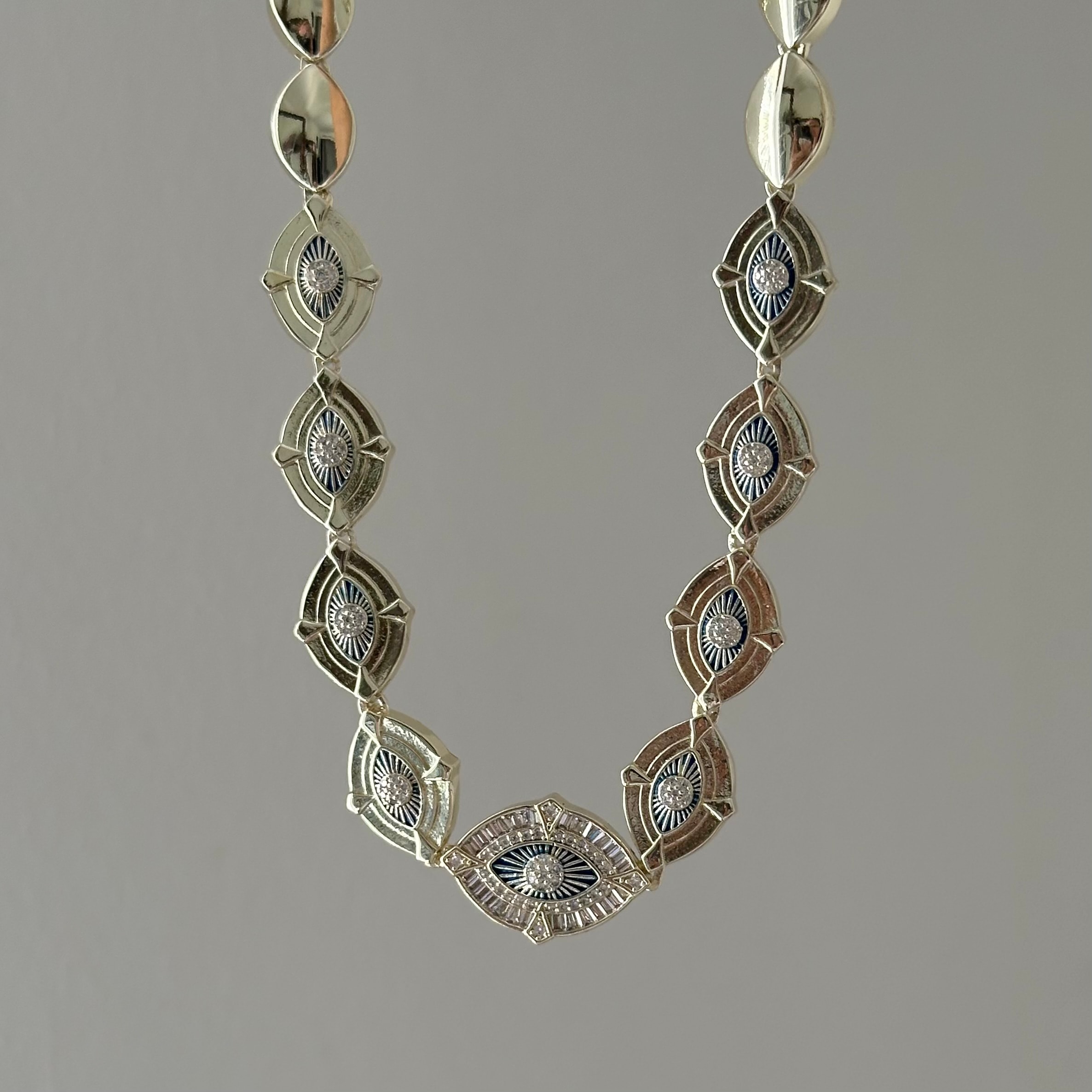 Özel Seri 14k Gold Göz Kolye