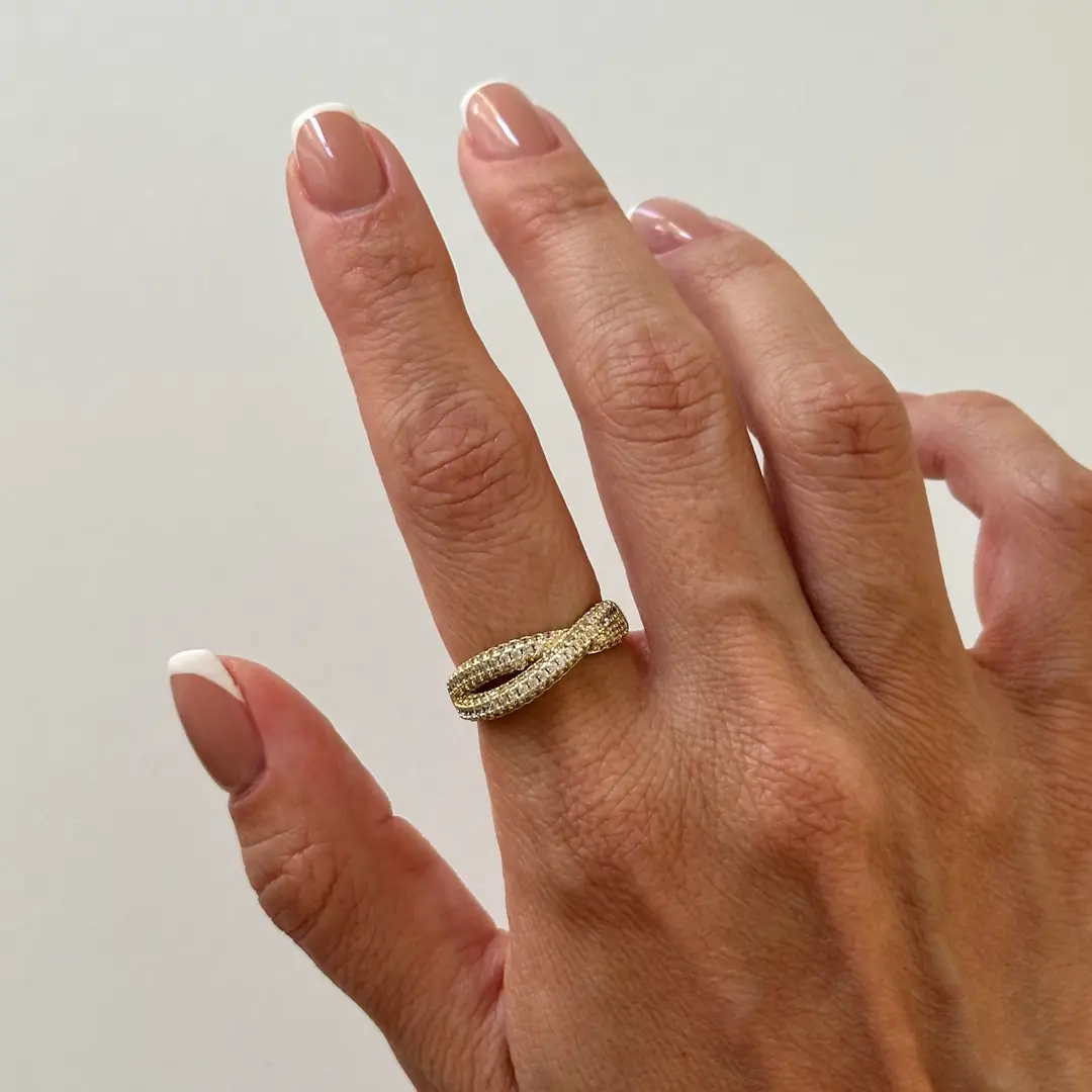 Vip Seri 14k Gold Ricky Yüzük