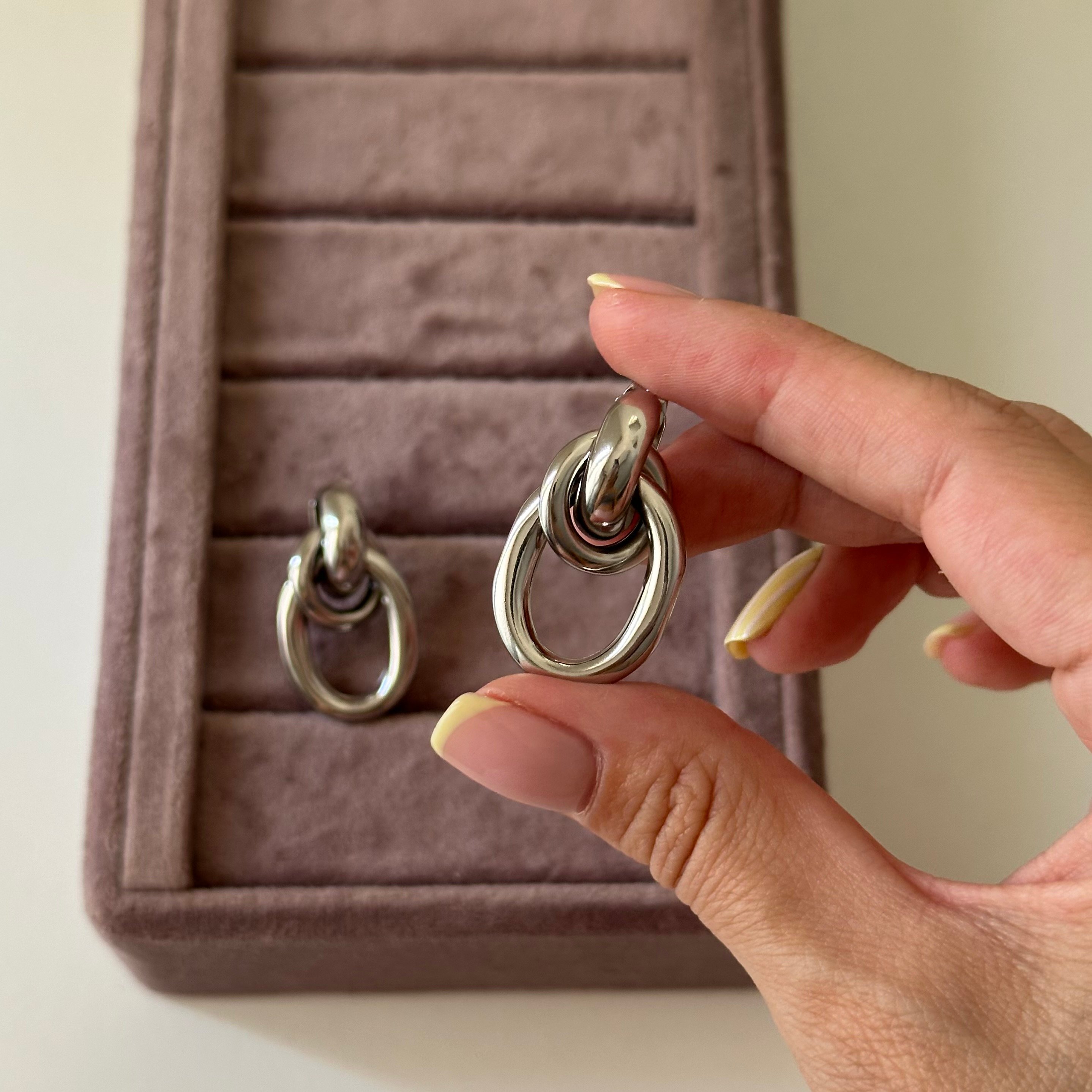 Vip Vintage Silver Küpe