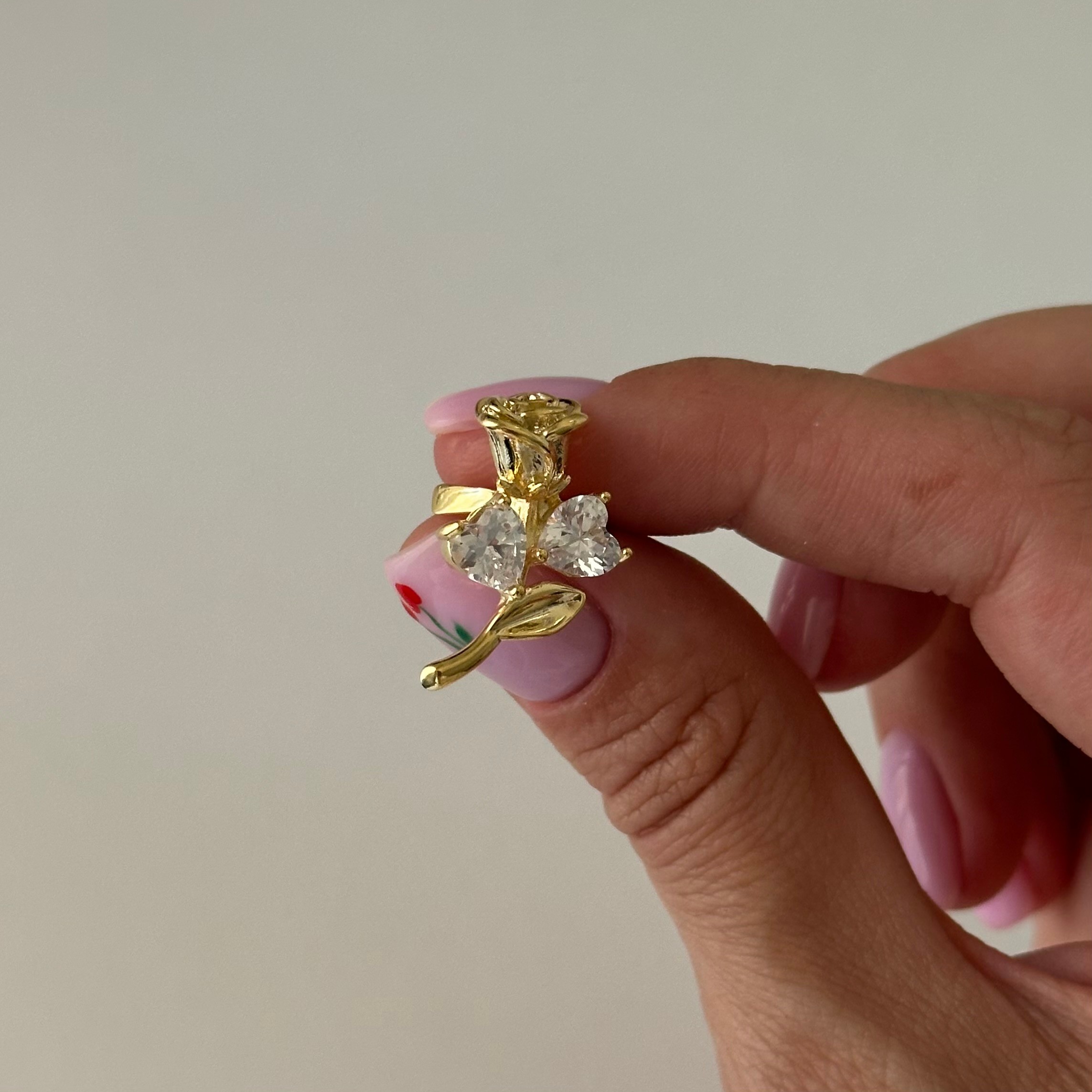 Özel Seri Gül Earcuff Gold
