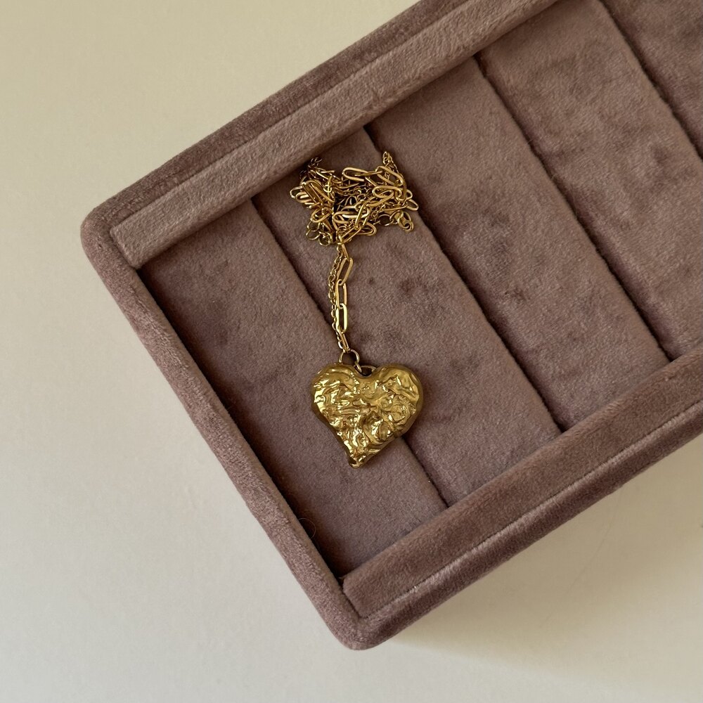 Antik Charm 3 Kolye / Çelik