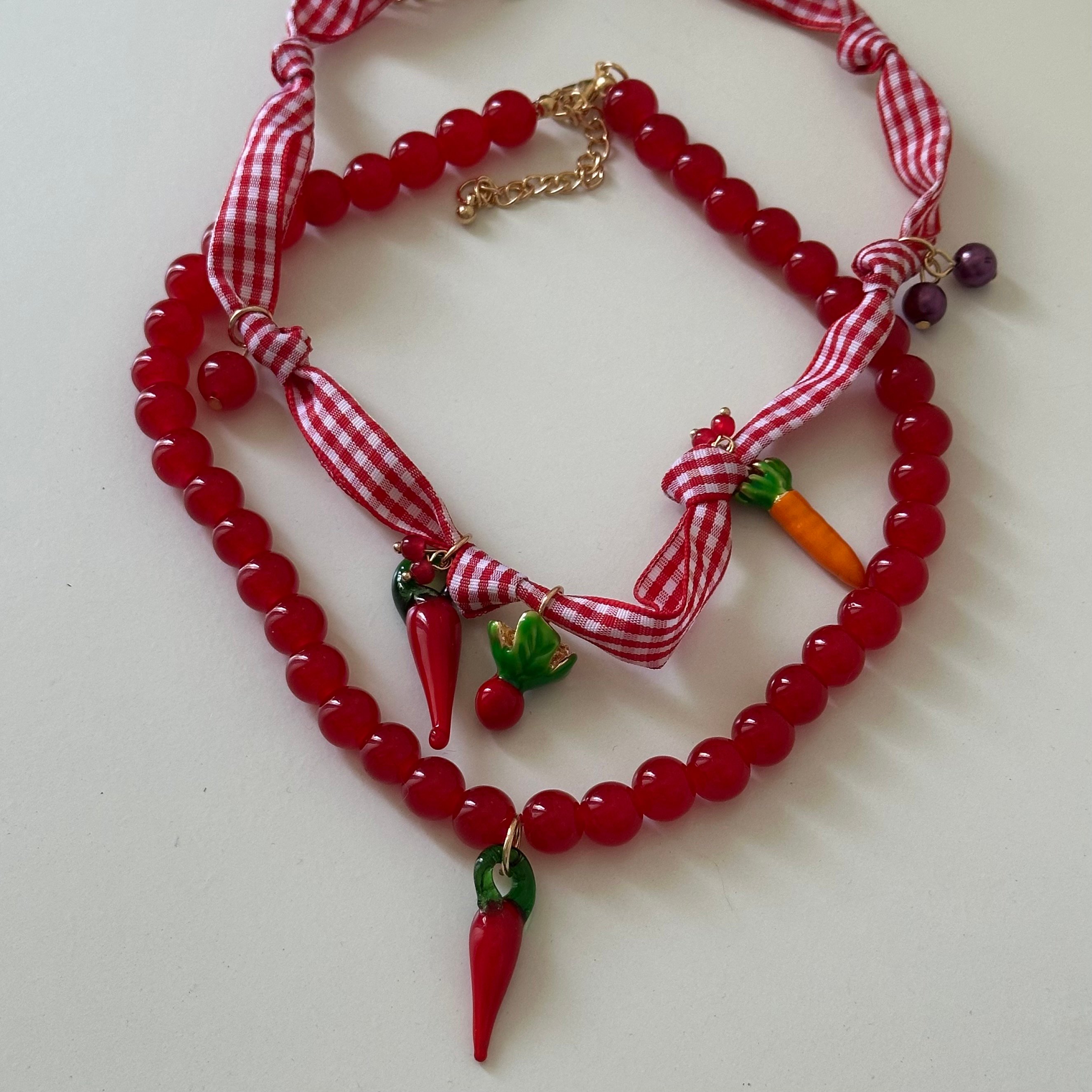 2'li Charm Kolye Seti