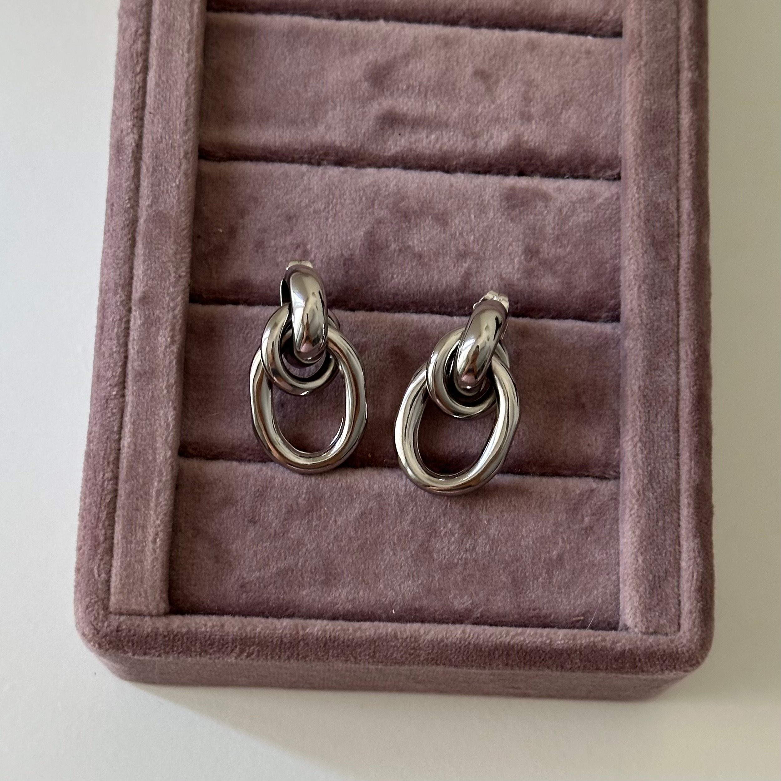 Vip Vintage Silver Küpe
