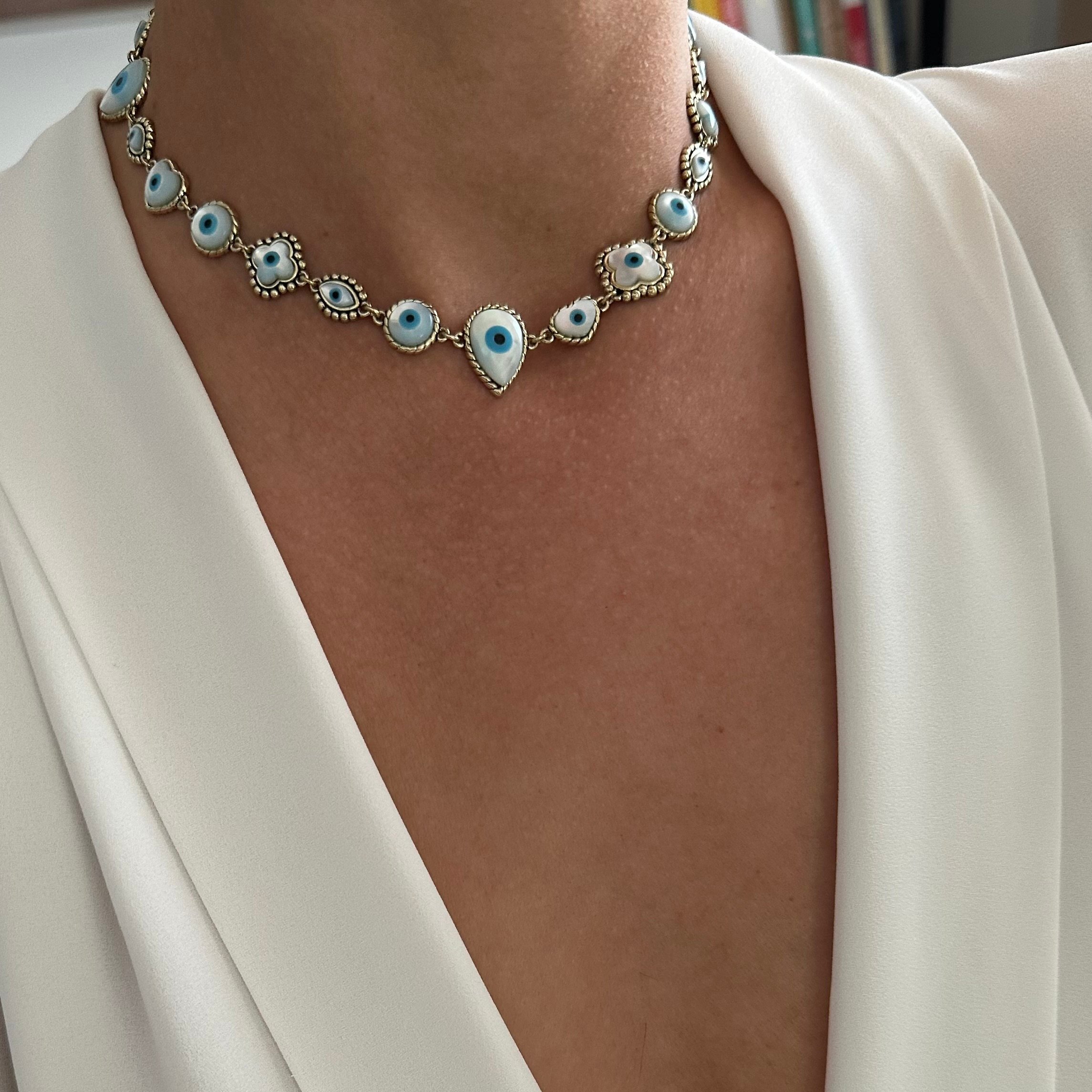 Özel Seri Nazar Choker