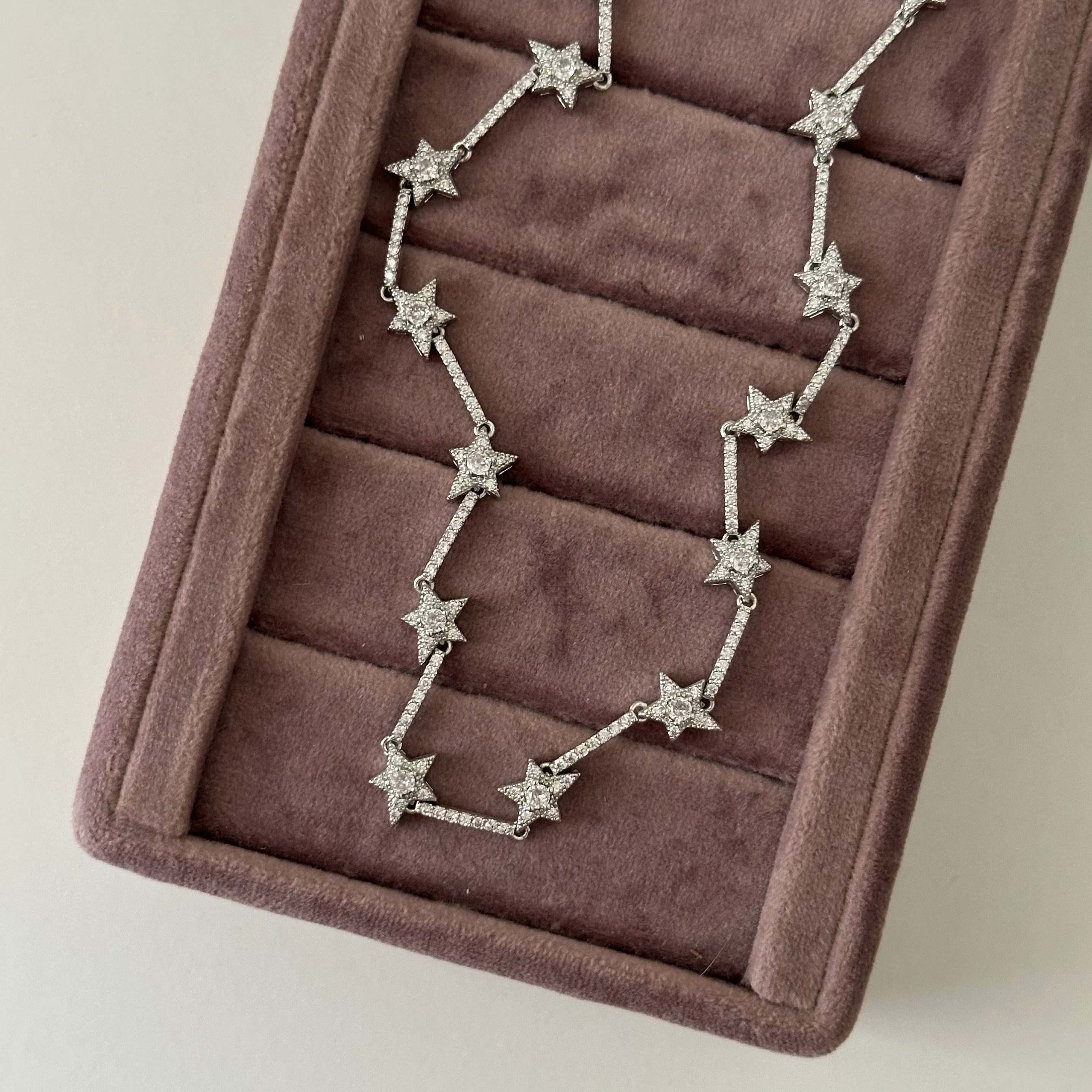Özel Seri Silver Star Kolye