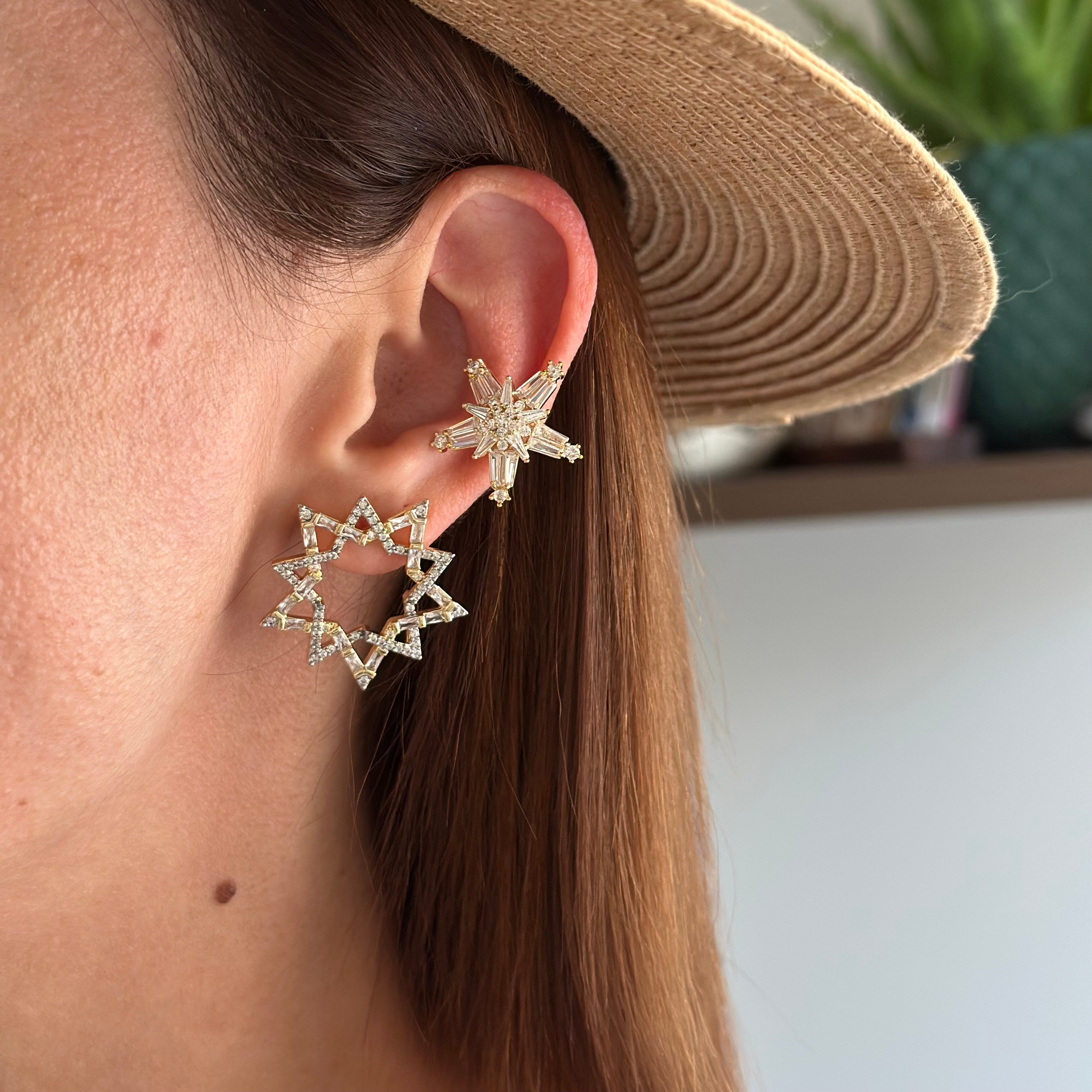 Özel Seri Yıldız Earcuff