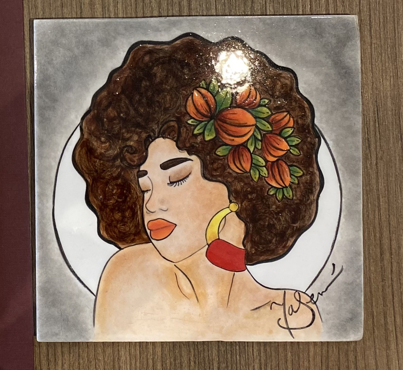 Renkli Afro Tatay