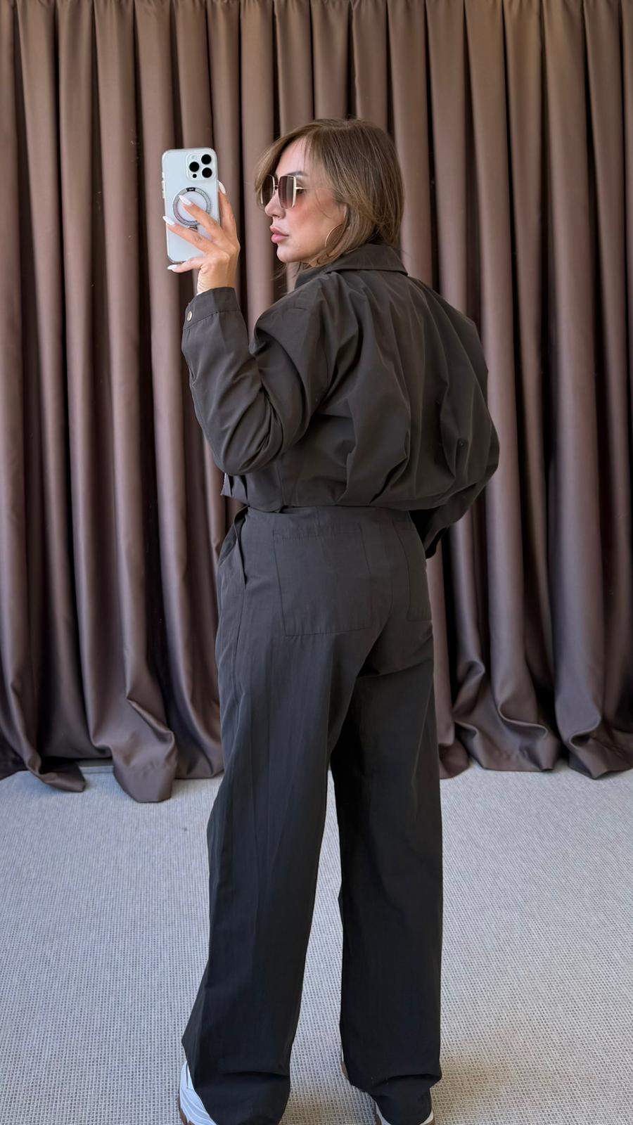 TASARIM GABARDİN BOMBER CEKET