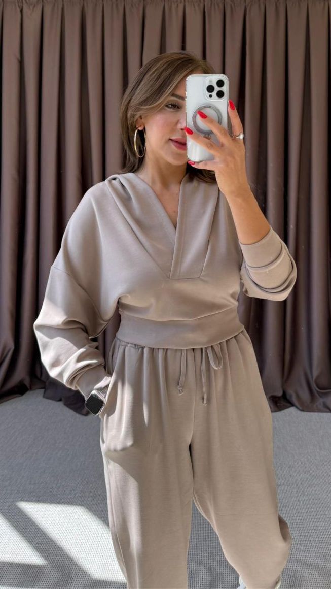 KAPÜŞONLU SWEAT PANTOLON MODAL TAKIM