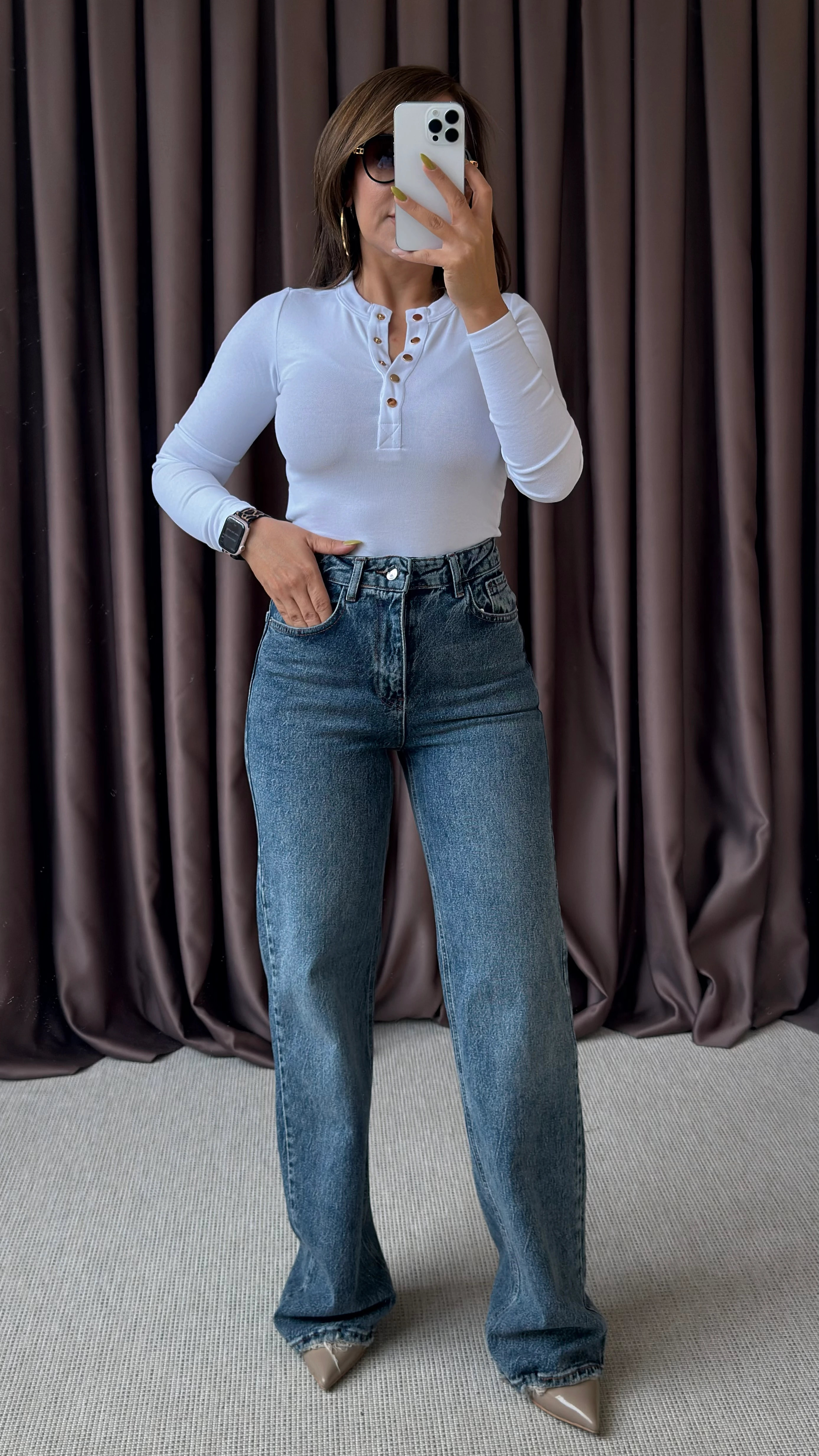 TIK LİKRA YÜKSEK BEL STRAİGHT JEAN