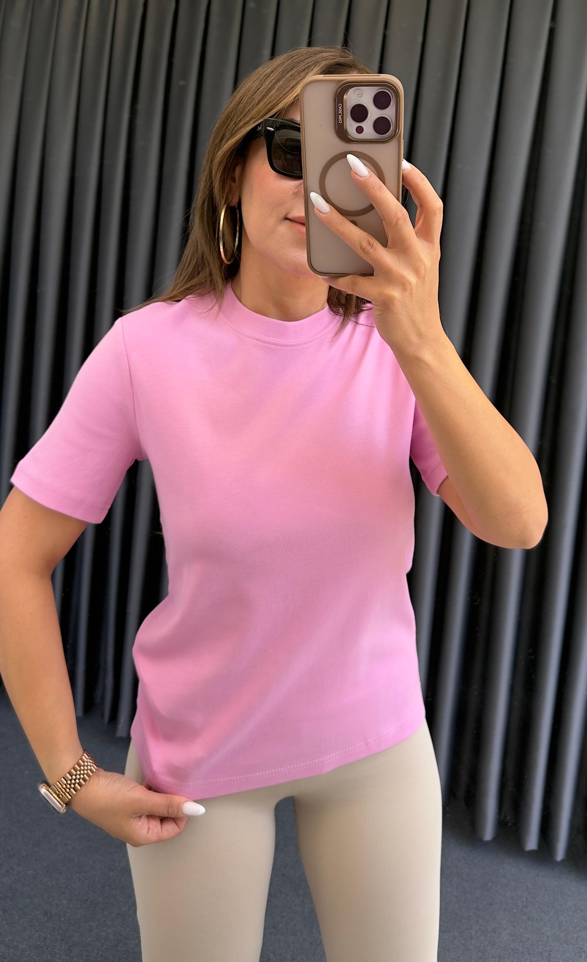 M.D. TSHİRT - Pembe