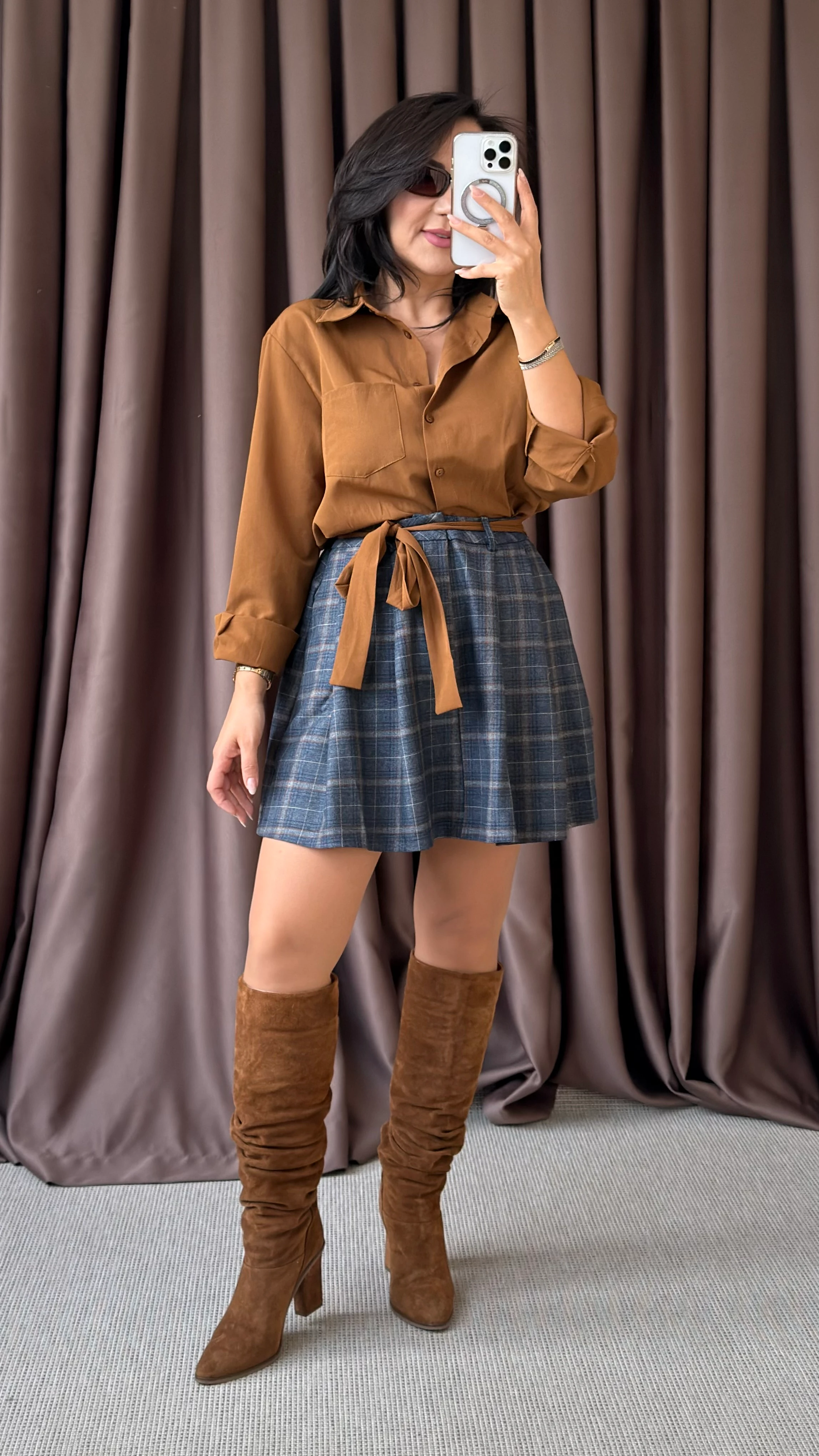 EKOSELİ ETEK GÖMLEK TAKIM