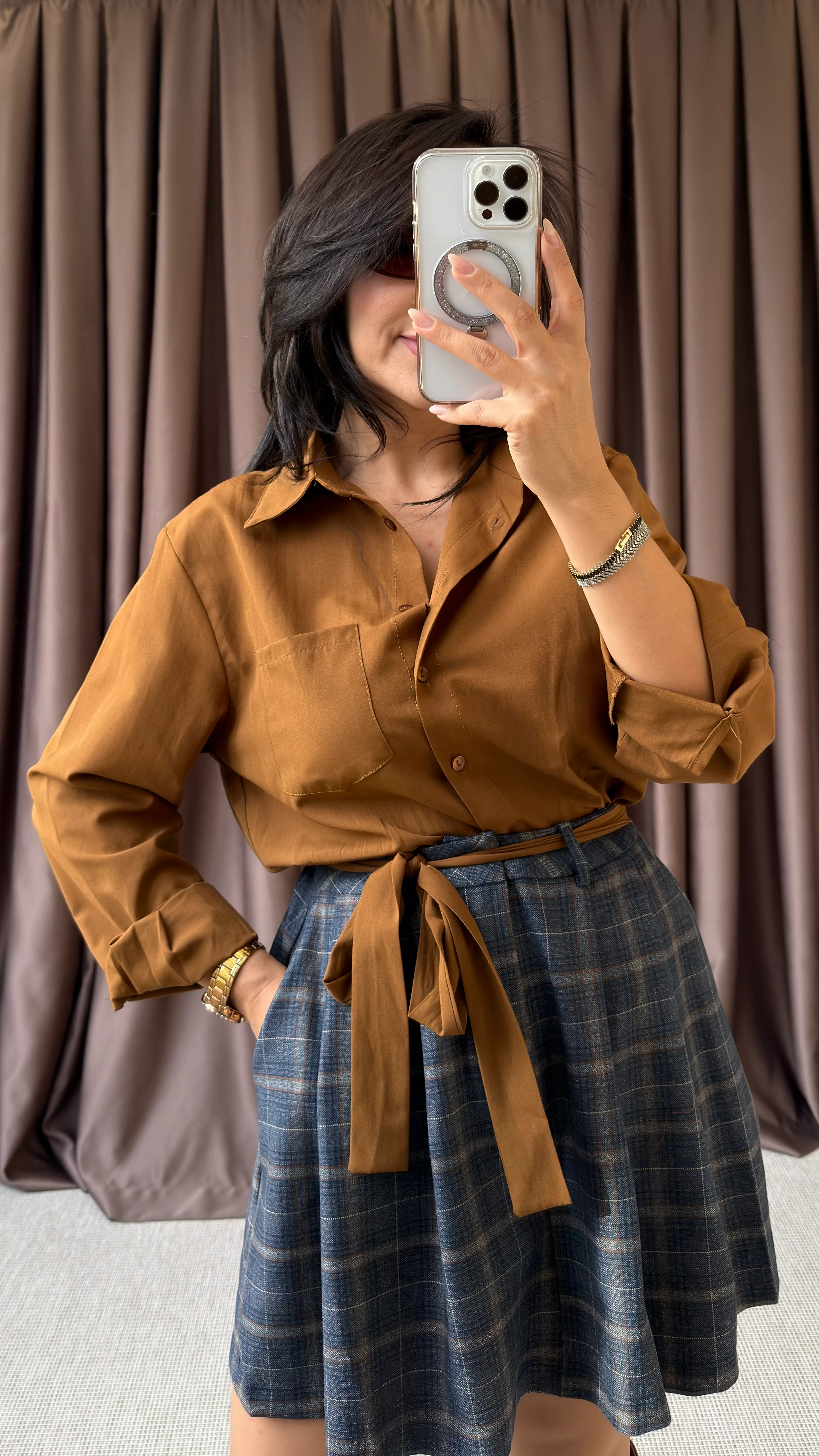 EKOSELİ ETEK GÖMLEK TAKIM