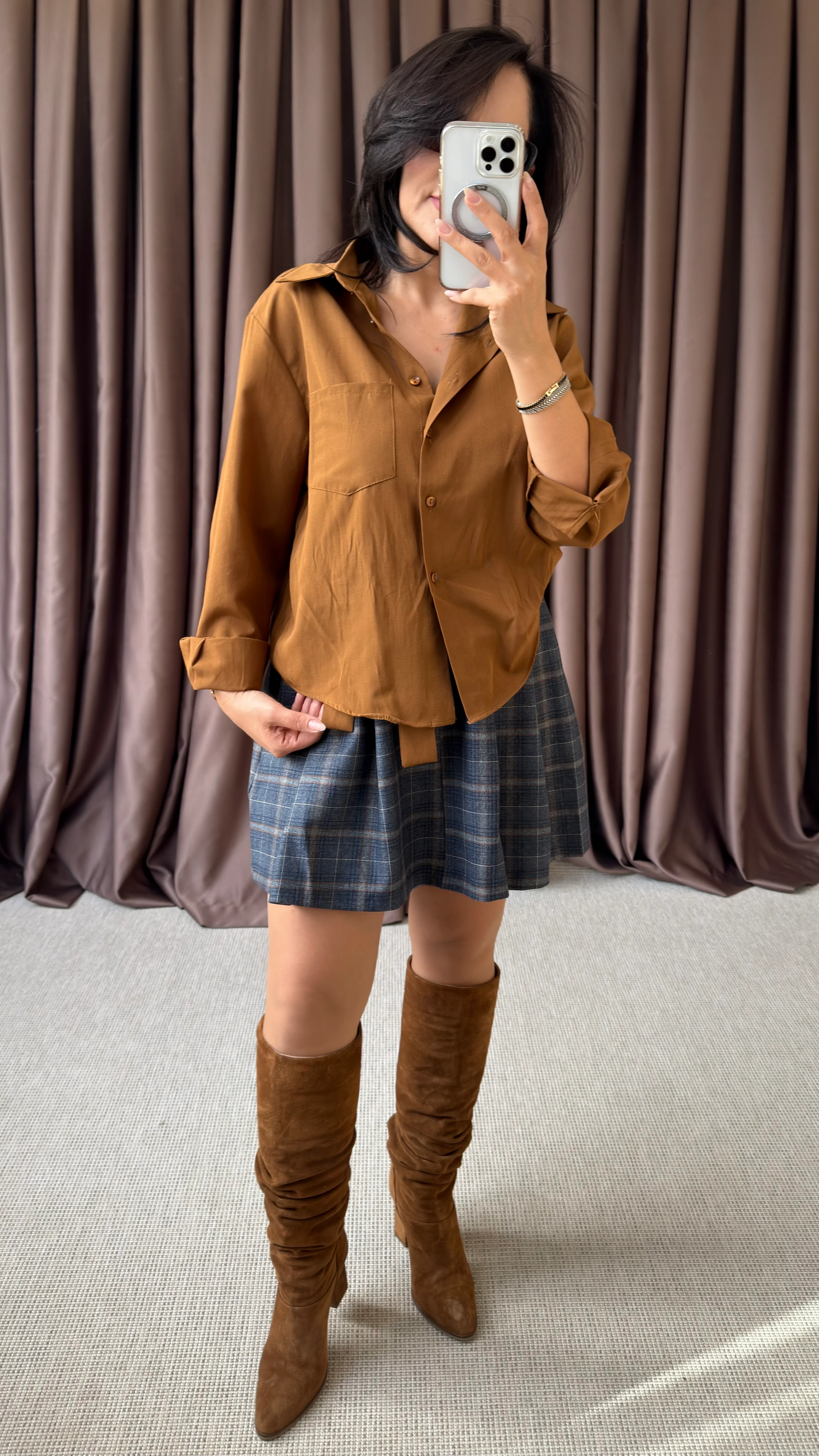 EKOSELİ ETEK GÖMLEK TAKIM