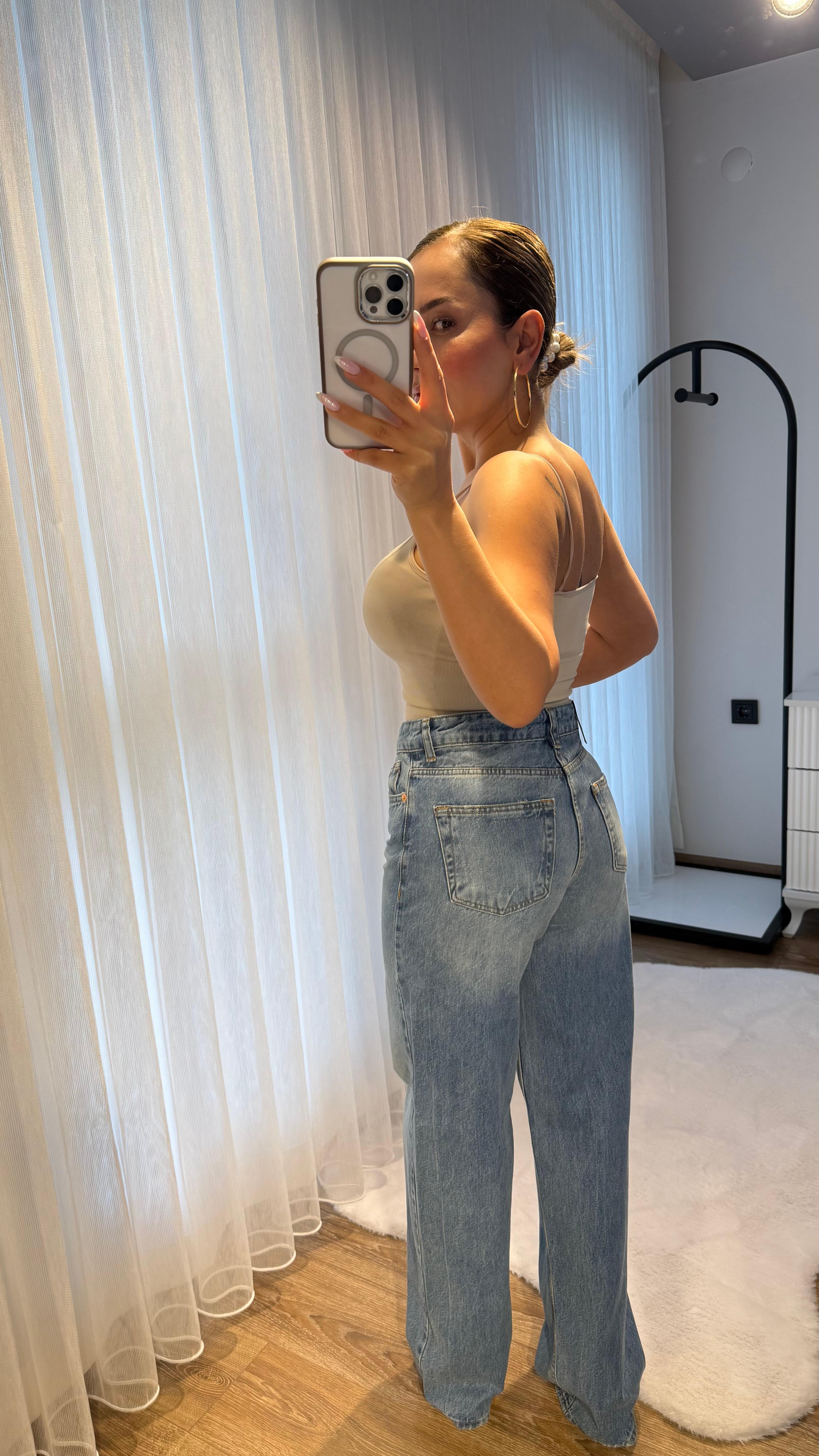 ZRA Orjinal Straight Fit Blue Jean