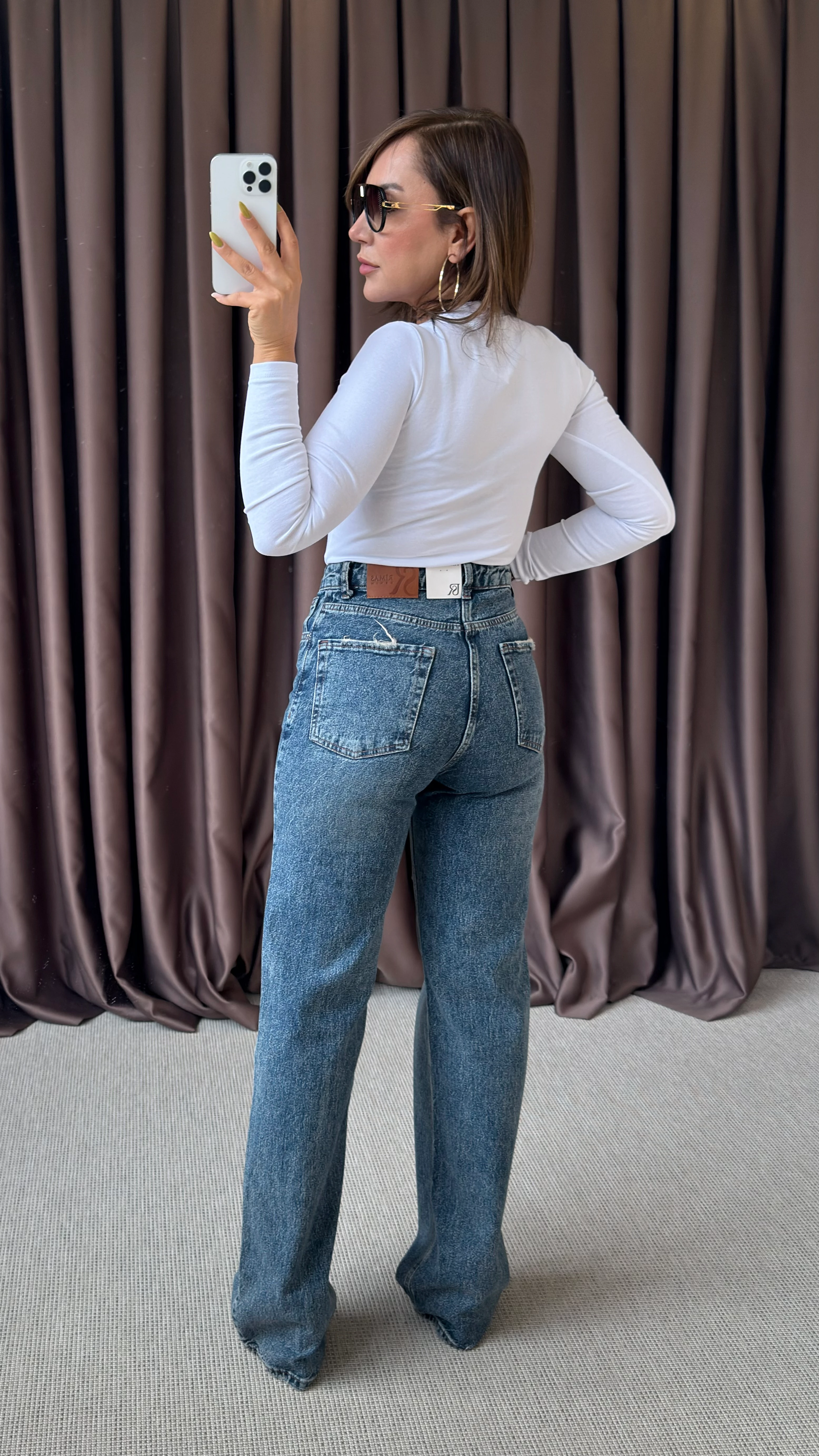 TIK LİKRA YÜKSEK BEL STRAİGHT JEAN