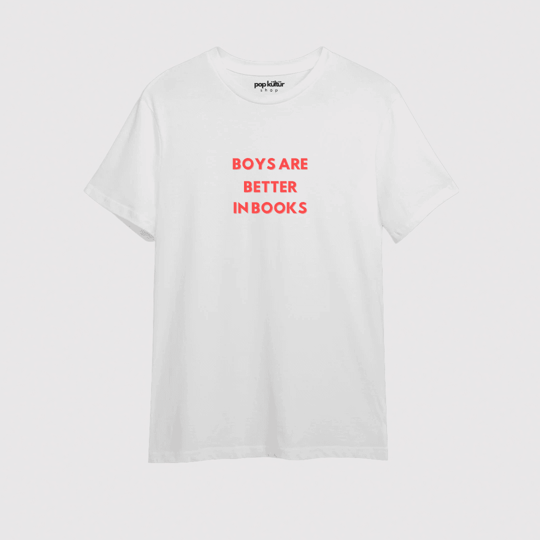 Boys Are Better In Books Oversize T-shirt