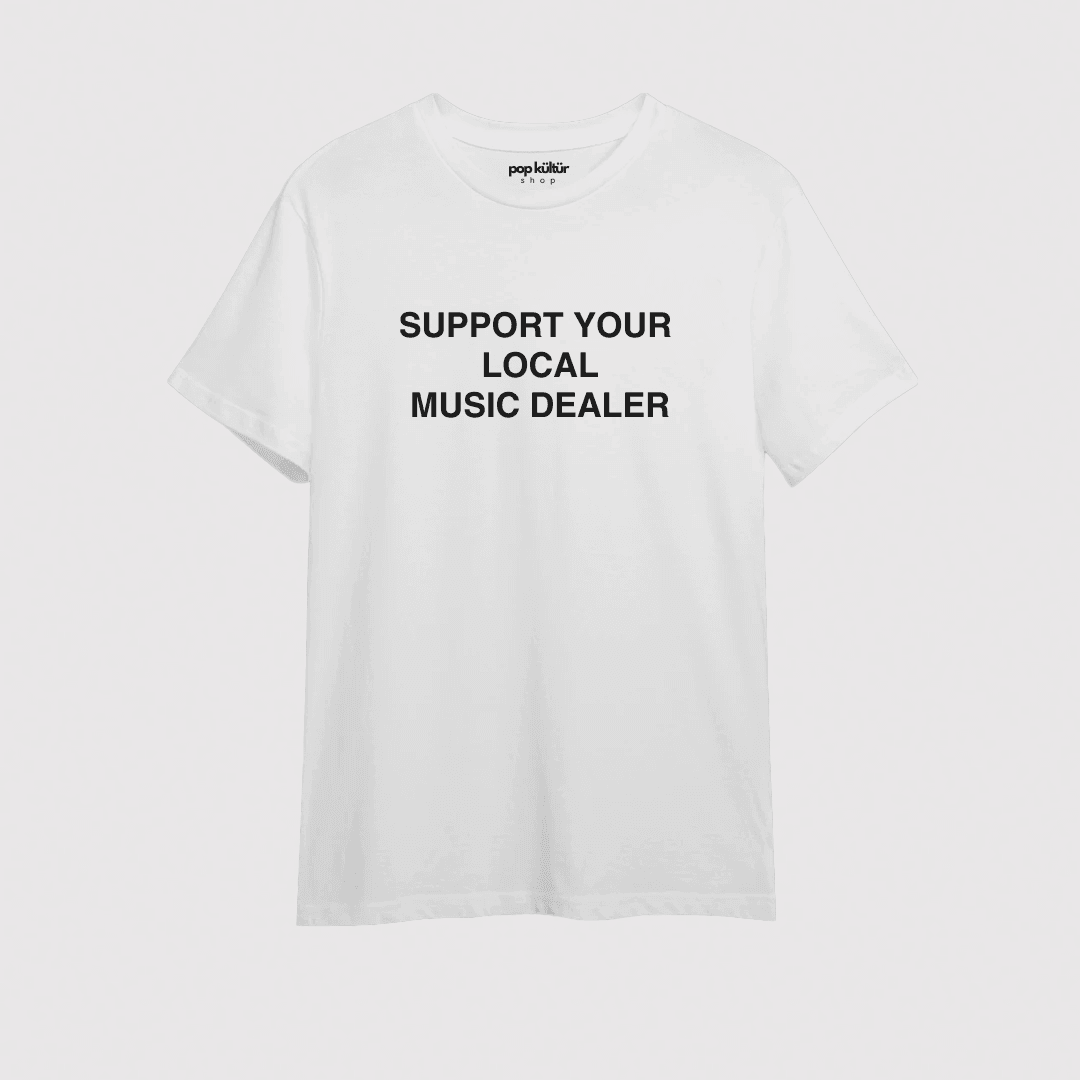 Support Your Local Music Dealer Oversize T-shirt