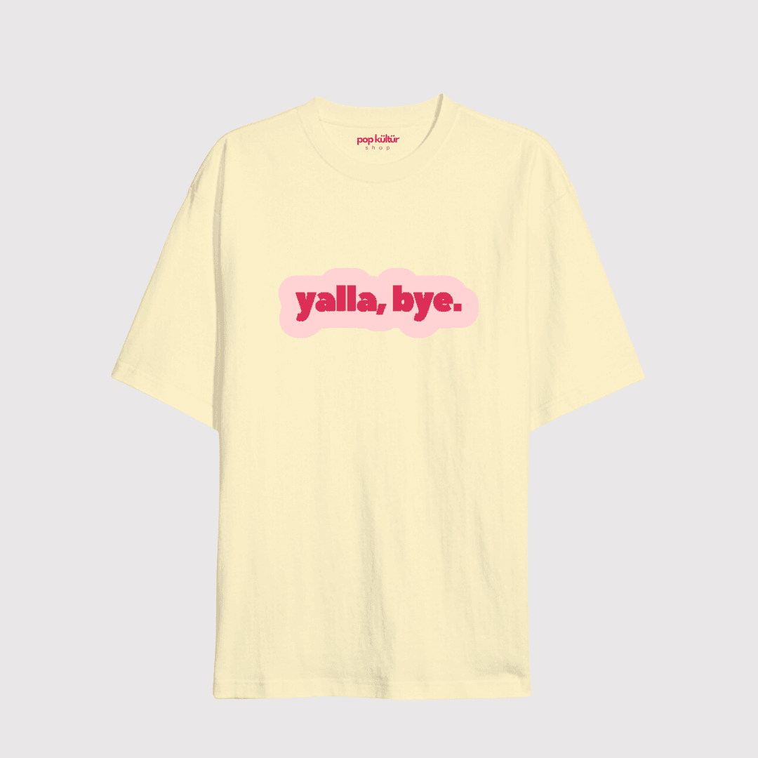 Yalla Bye Oversize T-shirt