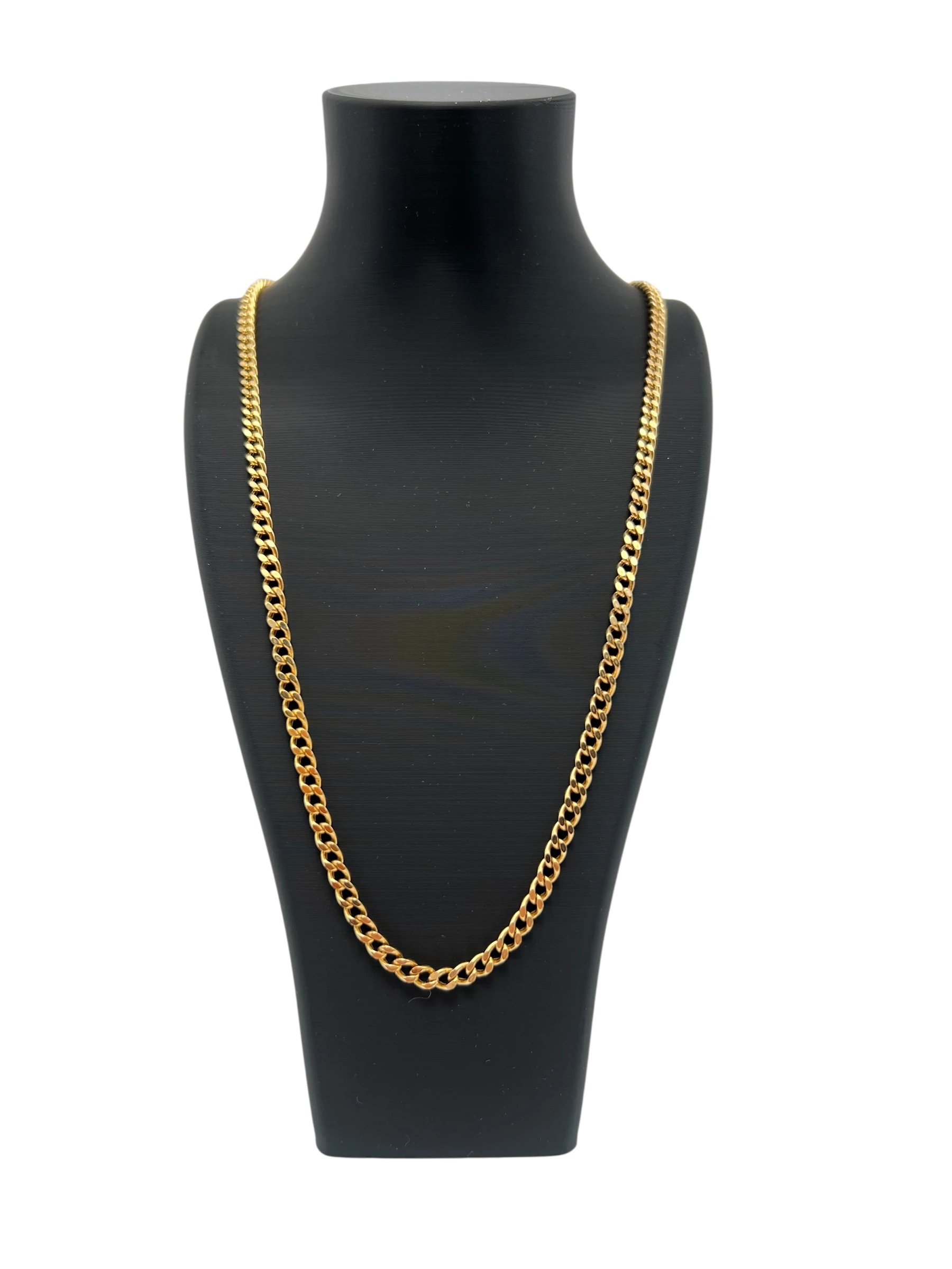 14 Ayar 9.63 Gr 60Cm Küba Model Zincir Erkek Kolye