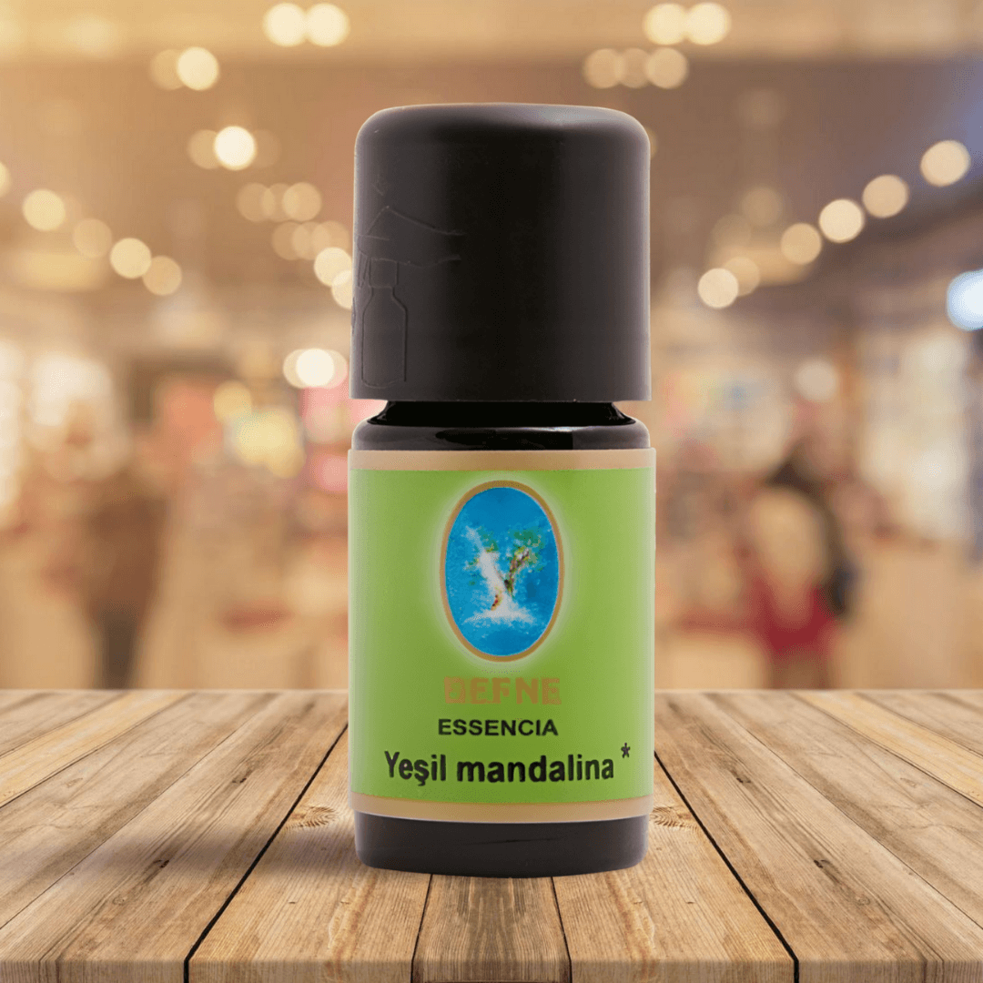 Yeşil Mandalina Organik 5 ml (soğuk pres) %100 Saf Uçucu Yağı