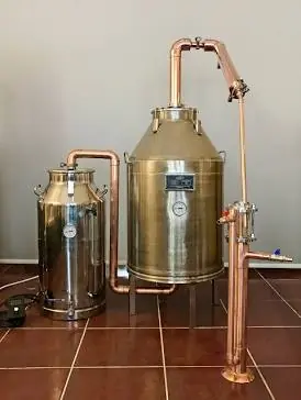 Su buharı distilasyonu ile uçucu yağ elde etme