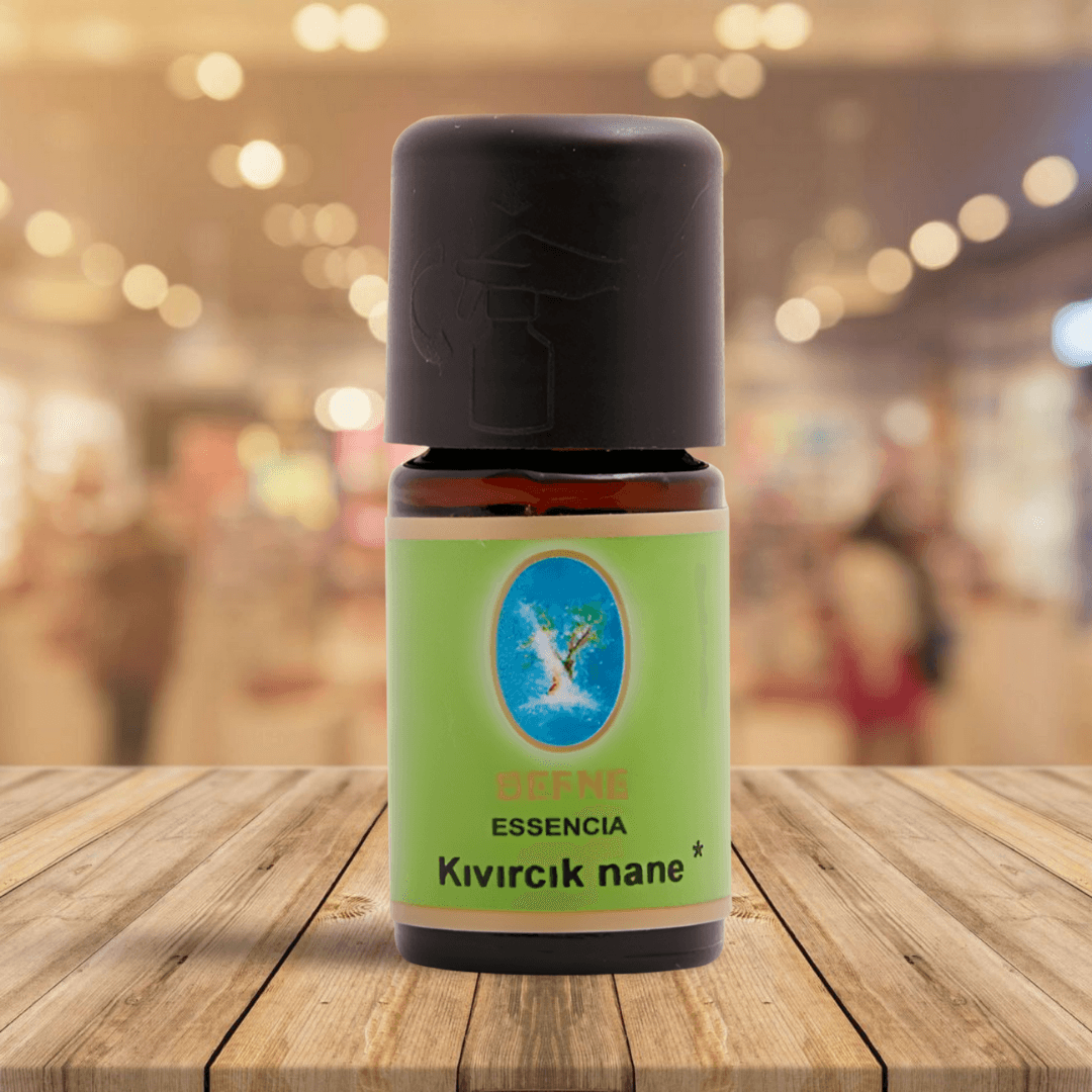 Kıvırcık Nane Organik 5 ml (damıtma) %100 Saf Uçucu Yağı