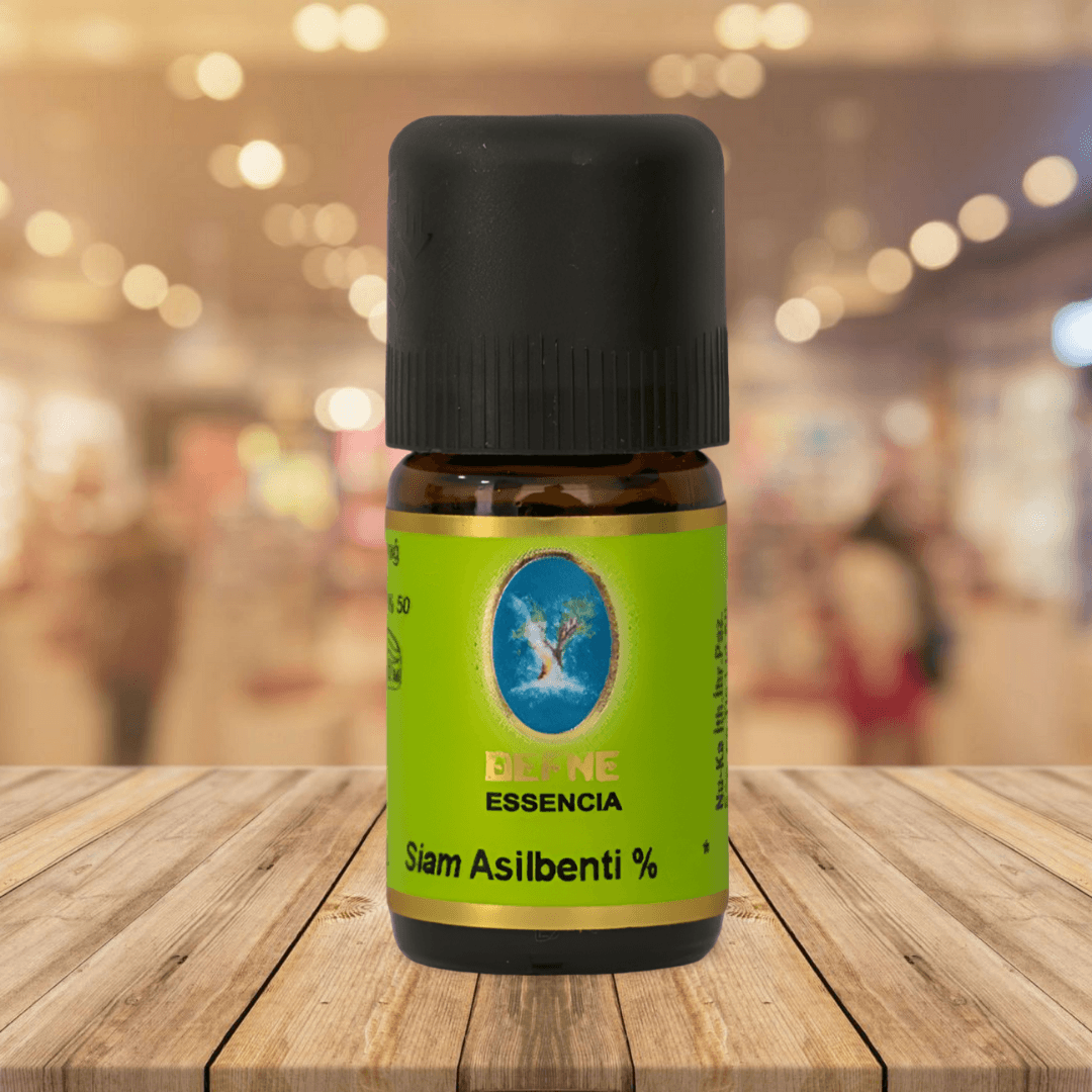 Siam Asilbenti %42.5 Organik 5 ml (alkol çözelti) %100 Saf Uçucu Yağı