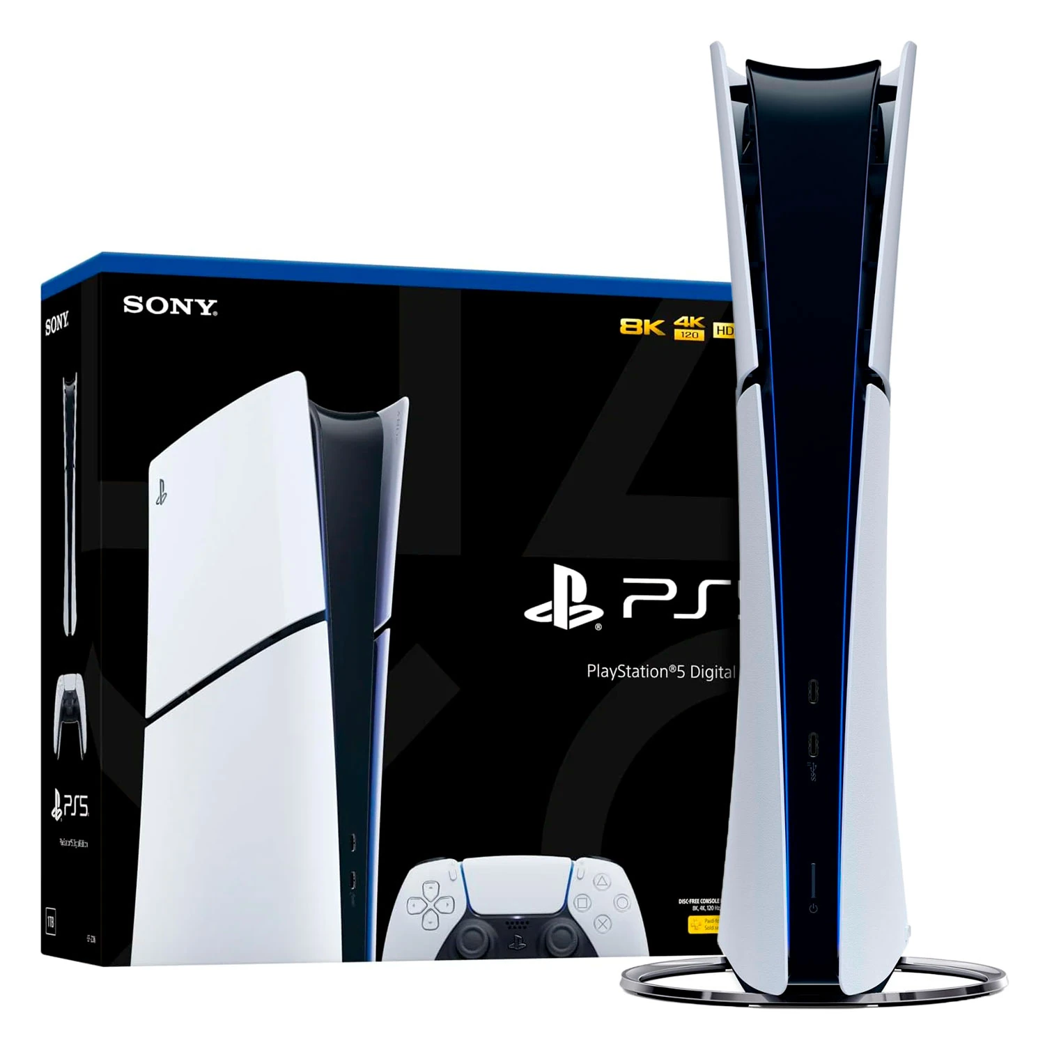 PS5 SLİM DİGİTAL 825 GB CFI-2116 AVRUPA SÜRÜM İTHALATÇI GARANTİLİ