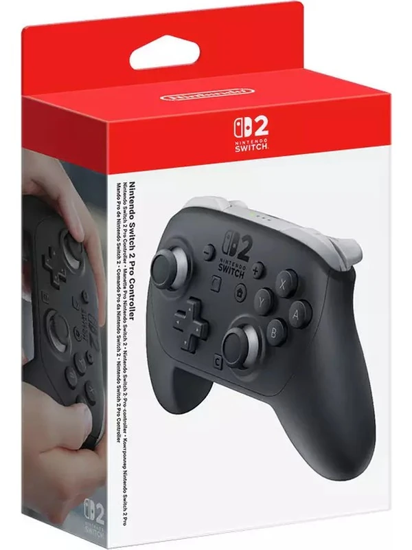 Nintendo Switch 2 Pro Controller Black Orjinal