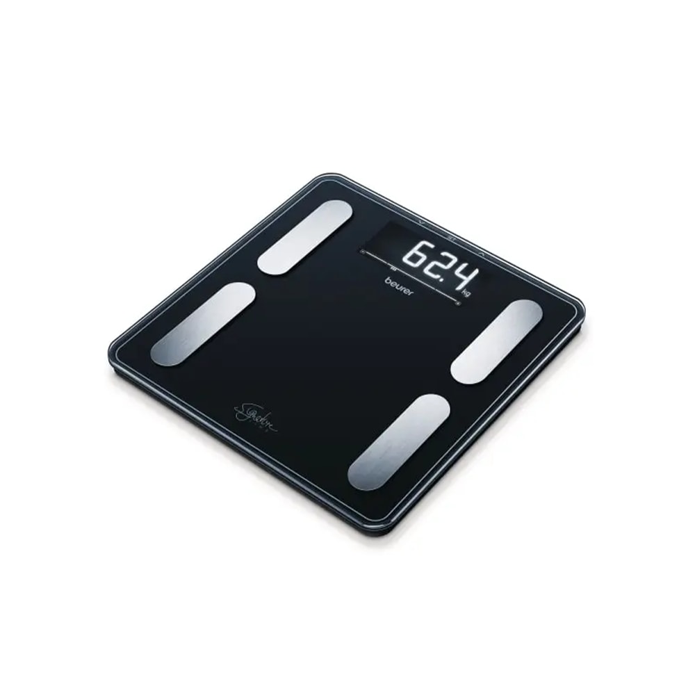 Beurer Vücut Analizli Banyo Tartısı Signature Line Siyah BF 400