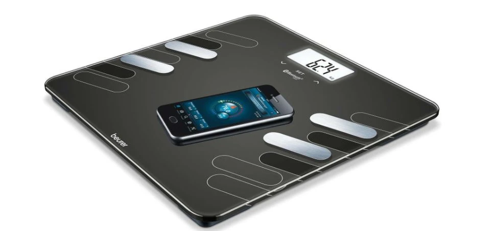 Beurer Vücut Analizli Baskül Bluetooth Siyah BF 600