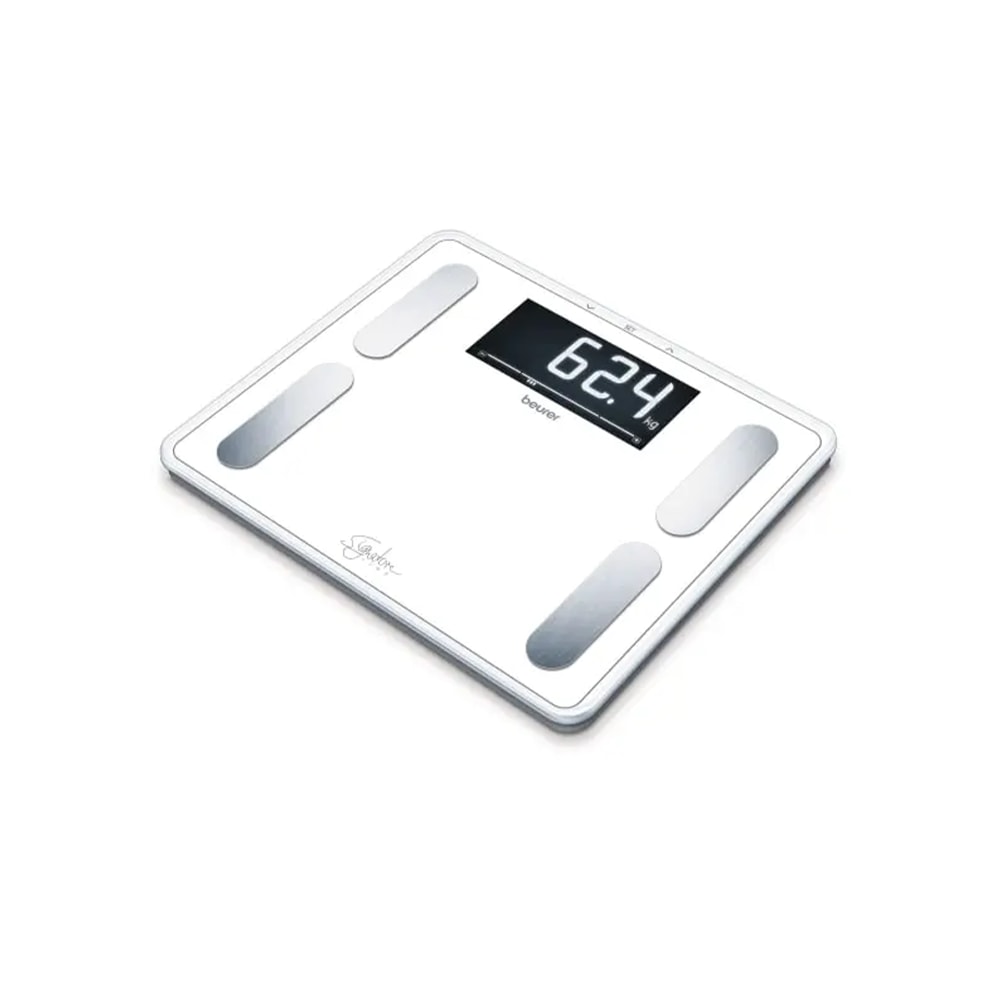 Beurer Vücut Analizli Banyo Tartısı Signature Line Beyaz BF 410
