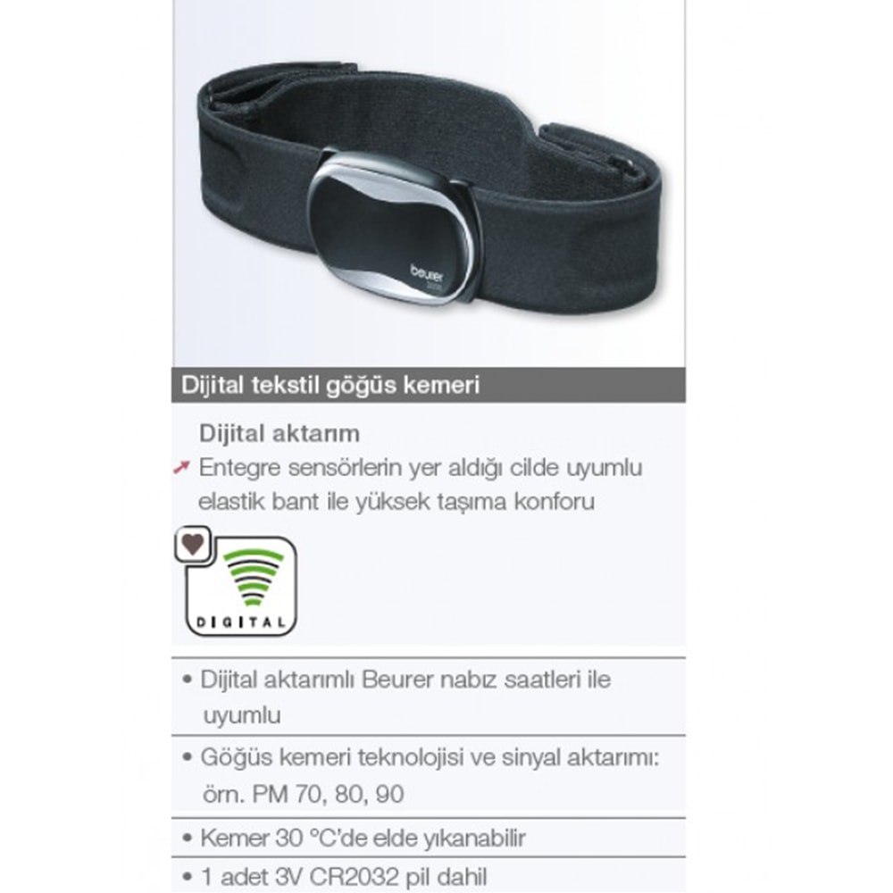 Beurer Dijital Göğüs Bandı