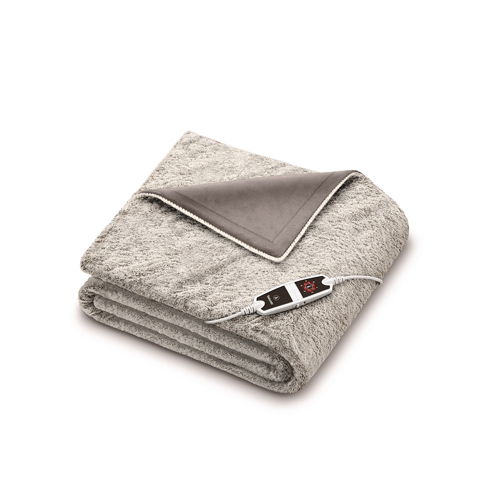 Beurer Isıtmalı Üst Battaniye (Elektrikli Battaniye) Nordic Taupe HD 75