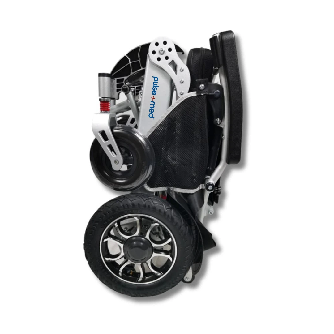 Tam Otomatik Kendi Katlanır Akülü Tekerlekli Sandalye