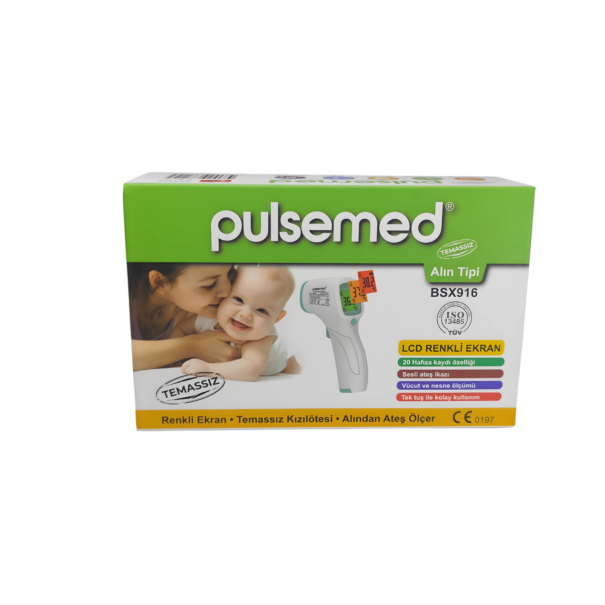 Pulsemed Temassız Ateş Ölçer BSX916