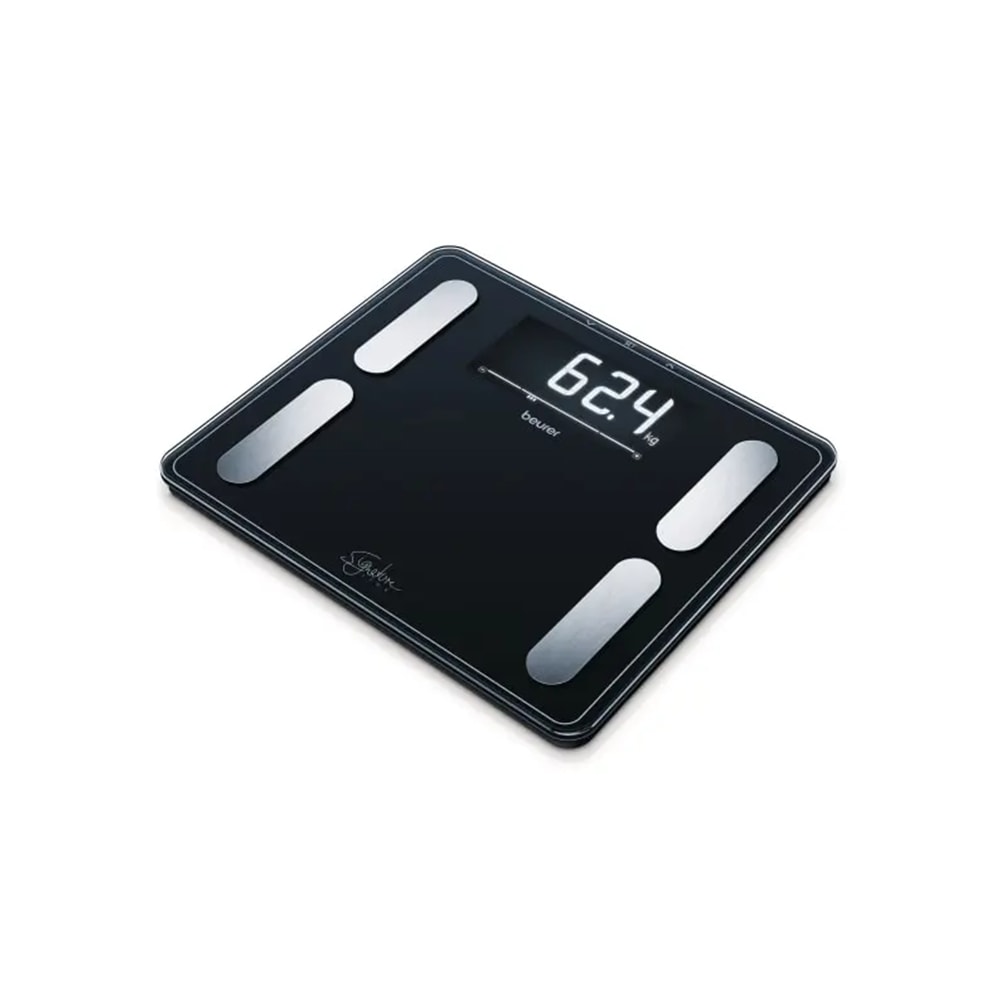 Beurer Vücut Analizli Banyo Tartısı Signature Line Siyah BF 410