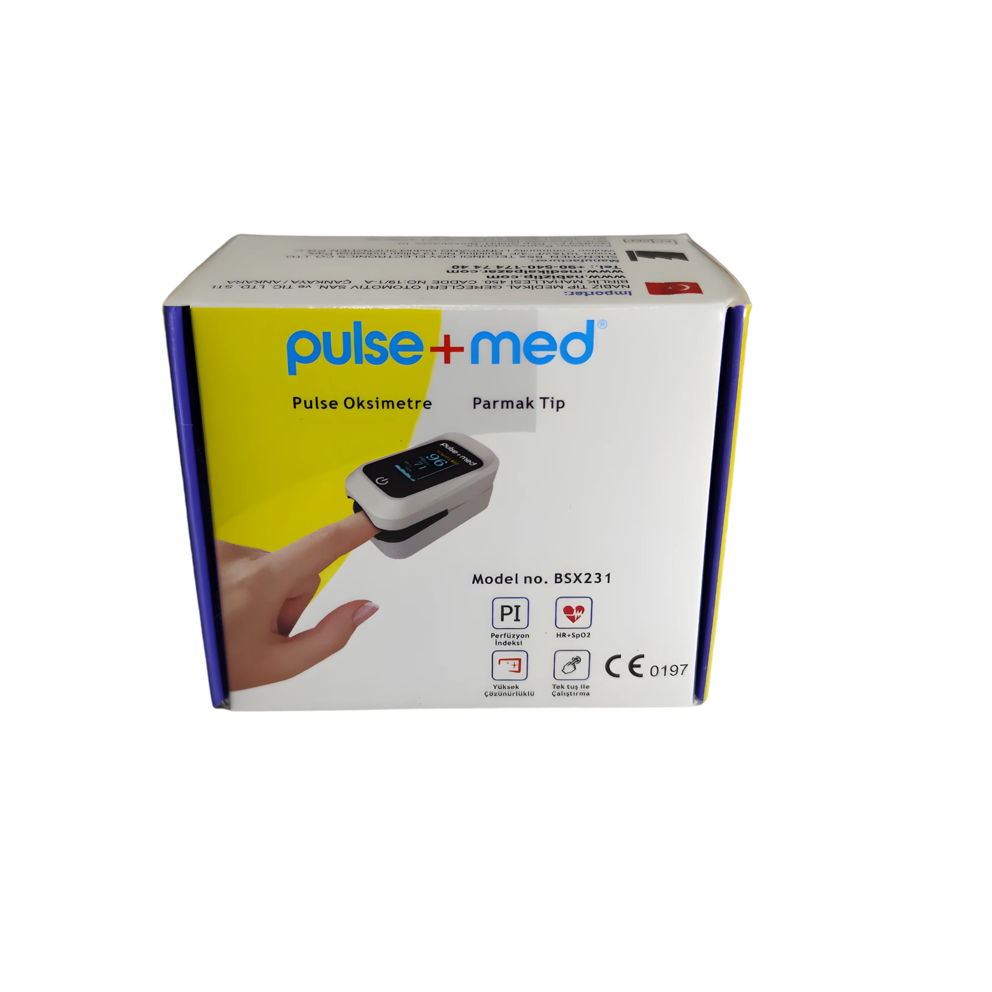 Pulseoksimetre Nabız Oksimetre BSX231